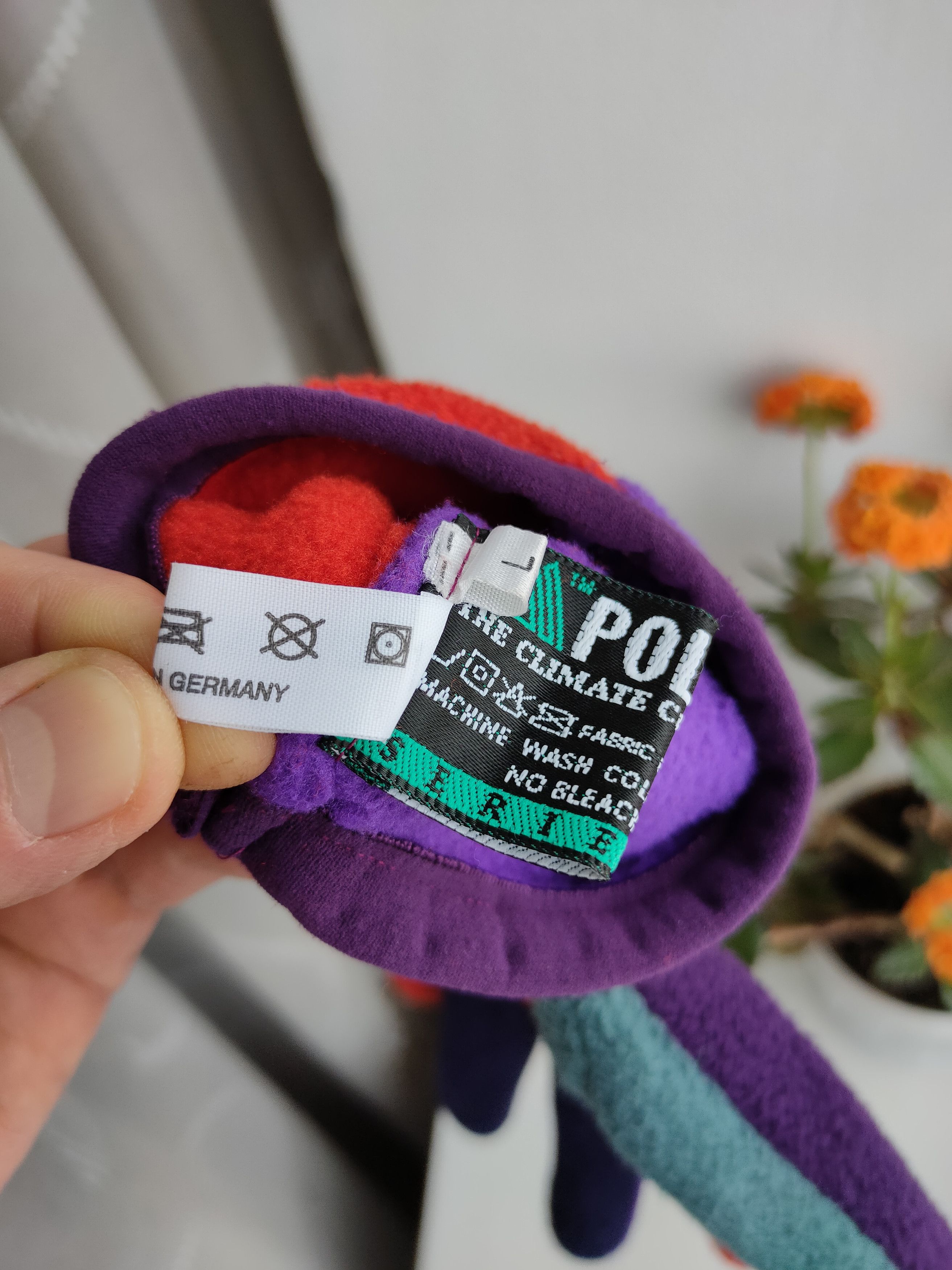 Polartec Vintage Polartec series zoo ultra rare 90s fleece gloves Size ONE SIZE - 8 Thumbnail