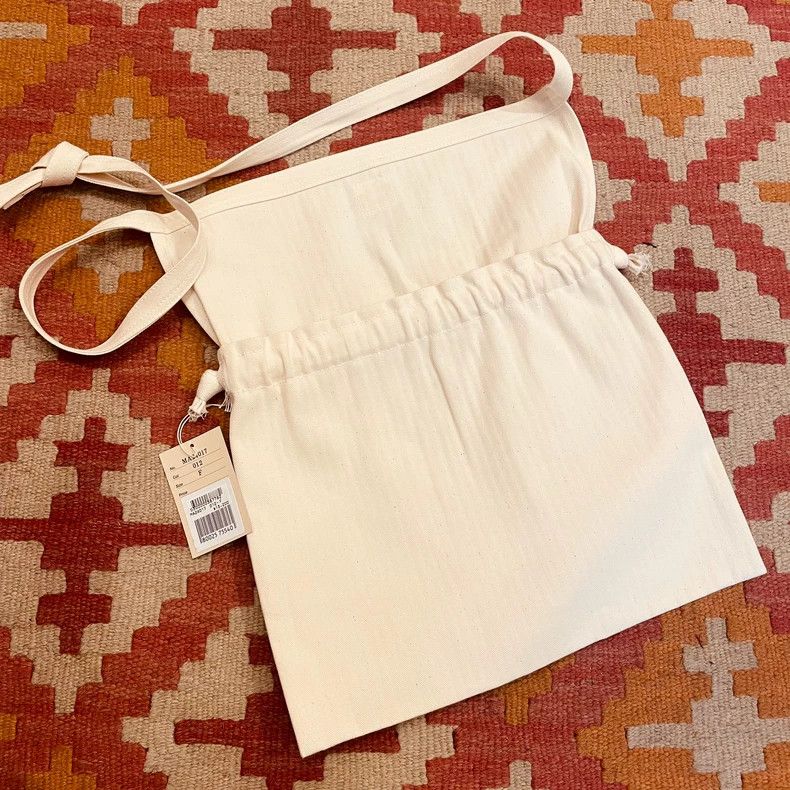 The Real McCoy's The Real McCoy'sRED CROSS APRON BAG - WHITE MILDLY PINKISH Size ONE SIZE - 6 Thumbnail