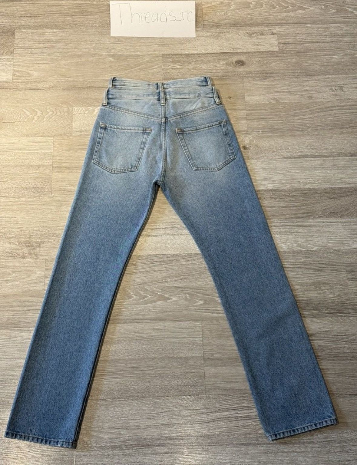 Aries Aries Lilly Double Waistband Jeans Size 25" / US 0 / IT 36 - 4 Thumbnail
