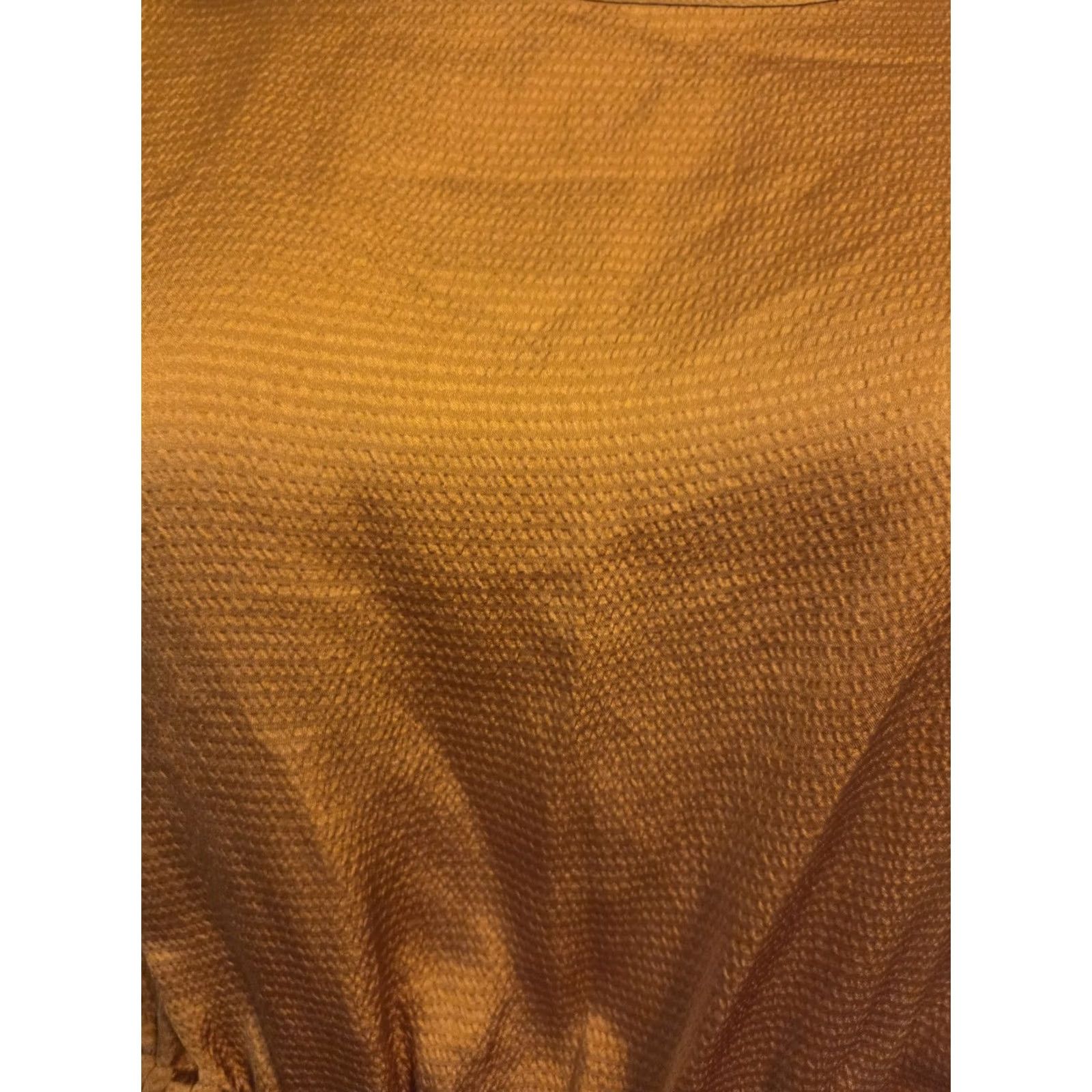 Michael Kors Michael Kors Marigold Long Sleeve Flounce Wrap Dress Yellow 2X Womens Size XXL / US 16-18 / IT 52-54 - 3 Thumbnail