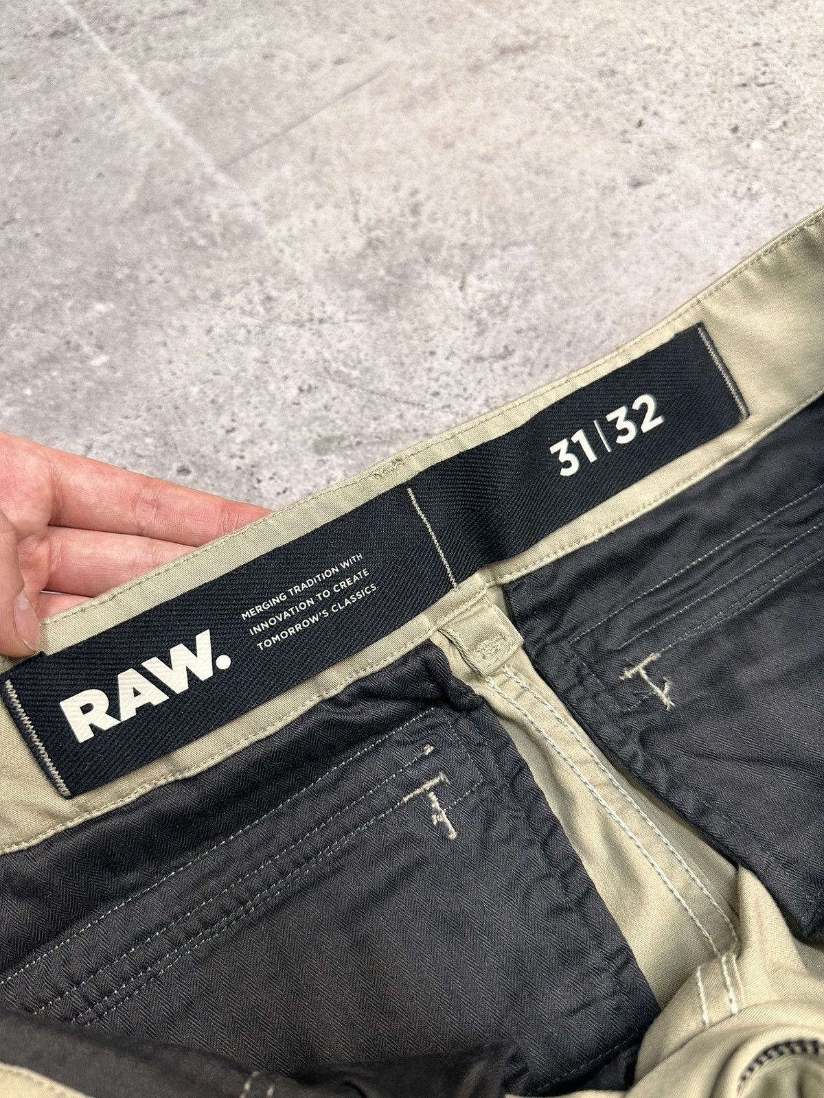 G-Star LGB Baggy GOA Flare Military Style Cargo Pants Ifsixwasnine Size US 32 / EU 48 - 7 Thumbnail