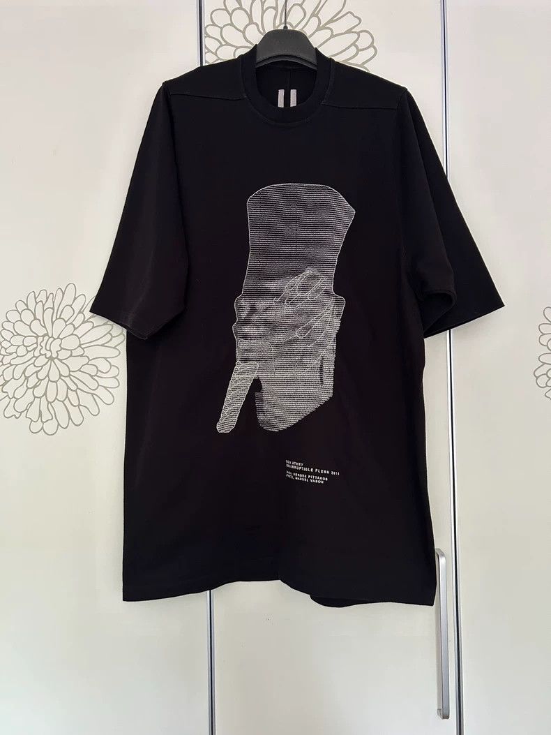 Rick Owens Rick Owens Pharaoh Embroidered T-Shirt XS- DMC Size US XS / EU 42 / 0 - 1 Thumbnail