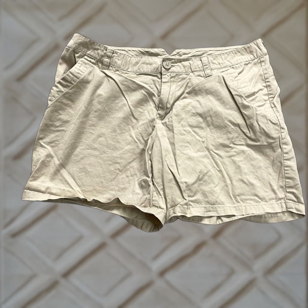 Vintage Columbia Shorts Women 12 Brown Cotton Mid Rise Outdoor Hiking Casual 34x5.5 Women Size 34" / US 12 / IT 48 - 1 Thumbnail