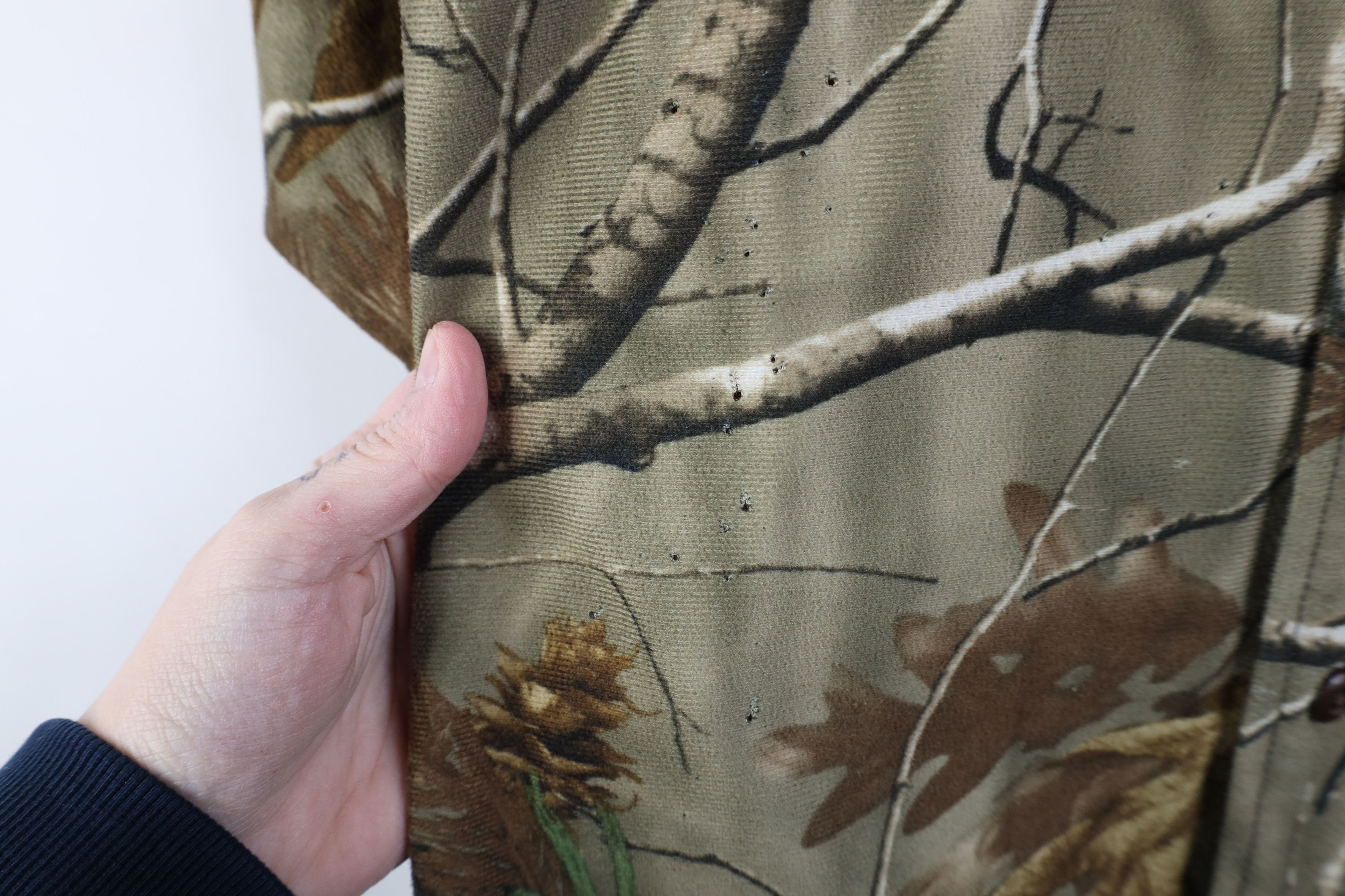 Cabelas Vintage 90s Cabelas Soft Cloth Camouflage Button Shirt Size US M / EU 48-50 / 2 - 8 Thumbnail