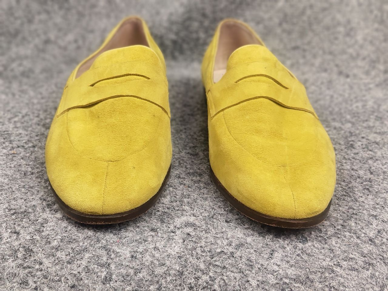 Jil Sander Jil Sander Italy Design mustard Leather suede loafers Shoes Size US 9 / IT 39 - 6 Thumbnail