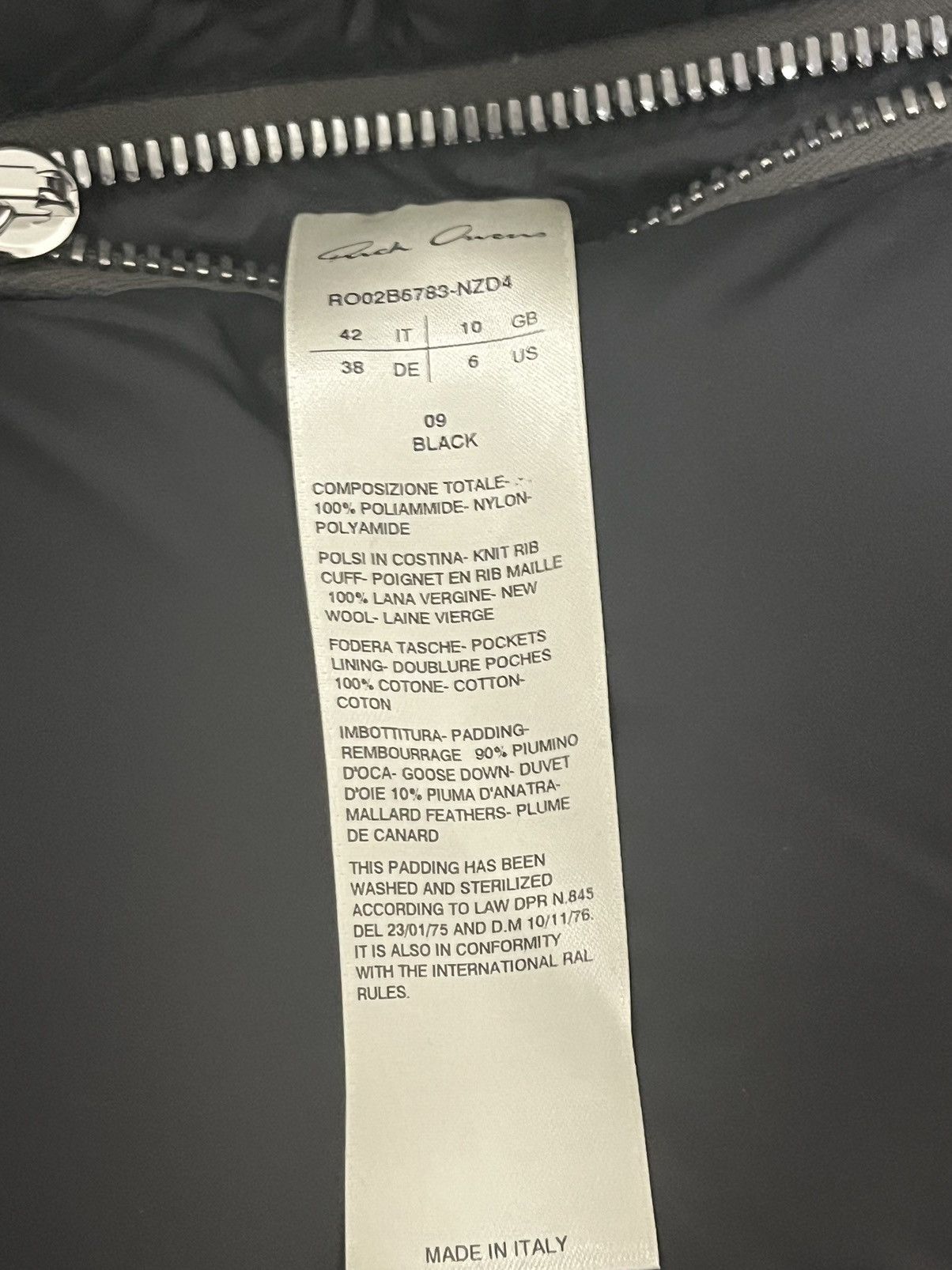 Rick Owens Rick Owens gimp puffer Size US XS / EU 42 / 0 - 4 Thumbnail