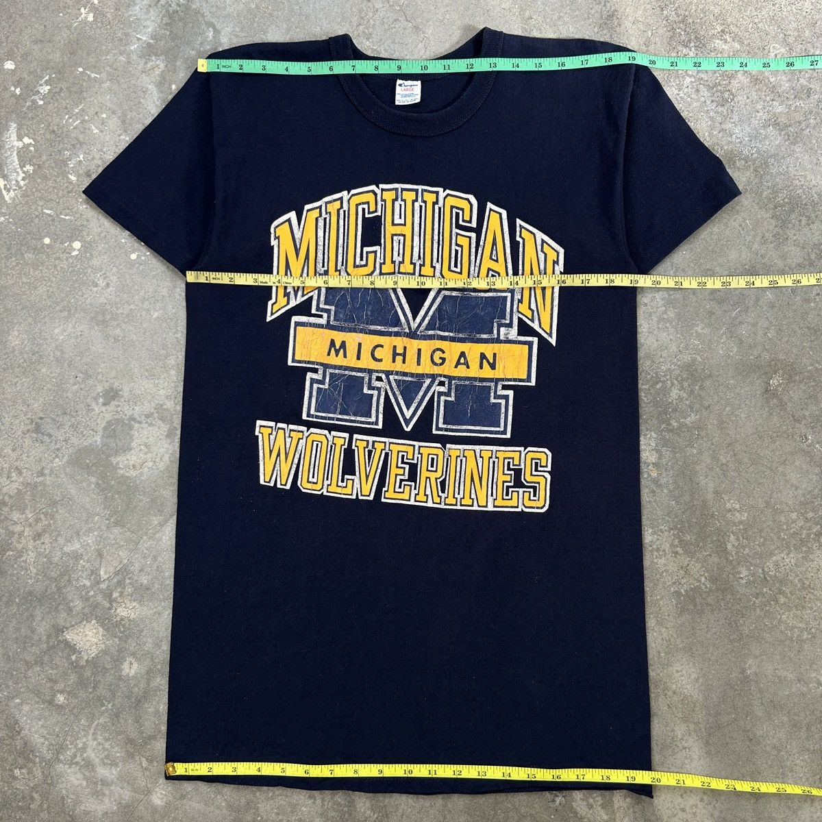 Champion × Vintage 1980s Champion - Michigan Wolverines Size US M / EU 48-50 / 2 - 9 Thumbnail