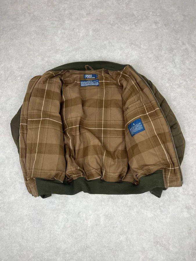 Polo Ralph Lauren Ralph Lauren Extra Green Aviator Bomber Jacket Size US L / EU 52-54 / 3 - 8 Thumbnail