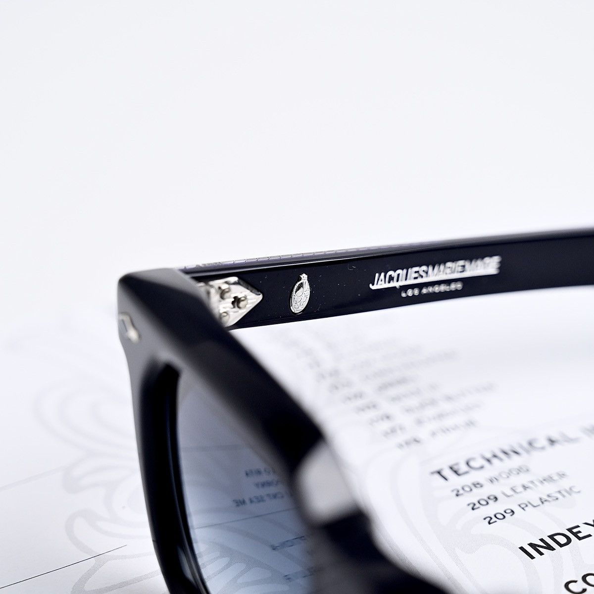 Jacques Marie Mage JACQUES MARIE MAGE VENDOME EPOXY PRUISSE SUNGLASSES Size ONE SIZE - 4 Thumbnail