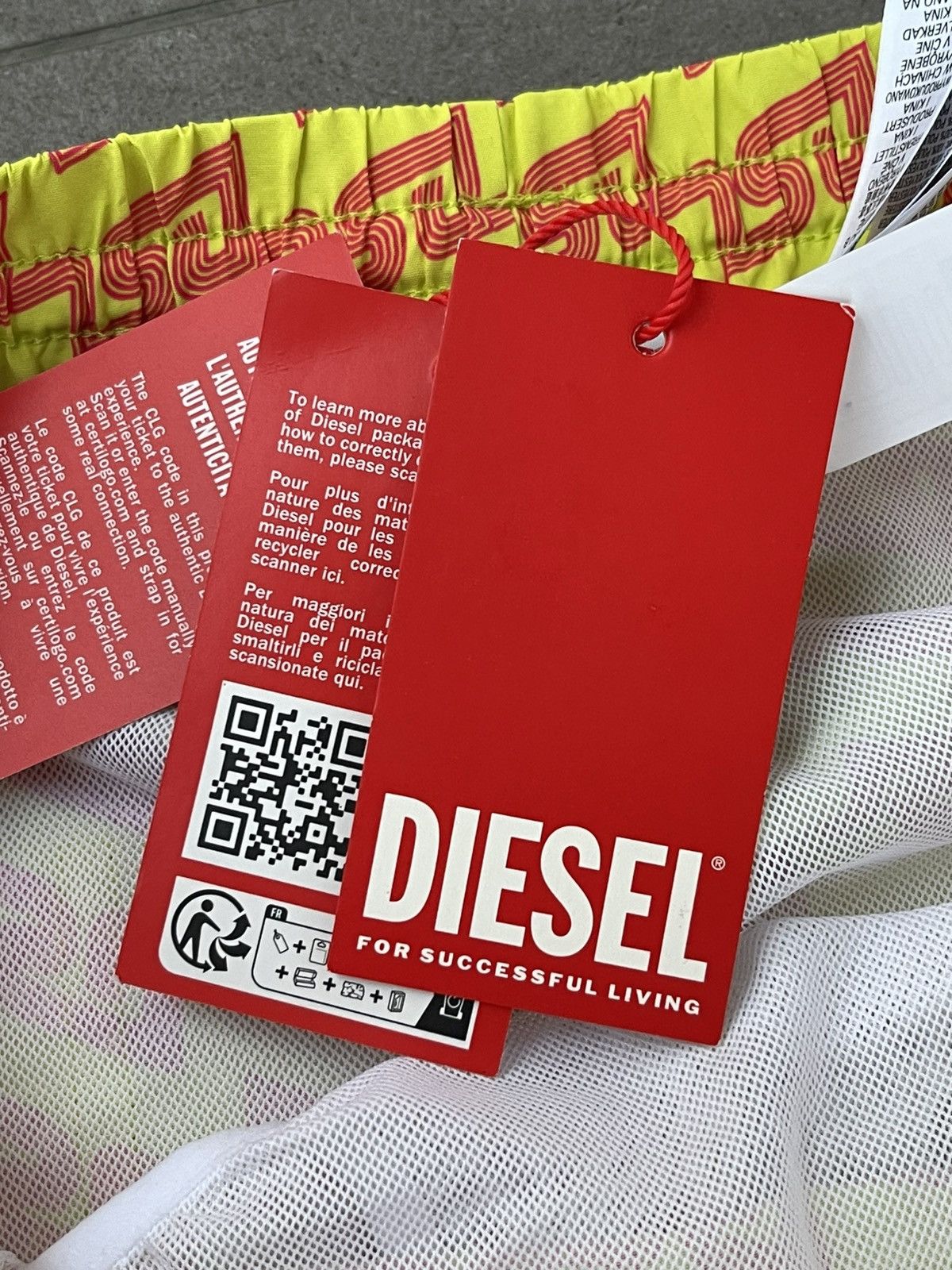 Diesel !DS! SS23 Diesel BMBX-Nico Boxer Monogram Yellow Shorts Size US 32 / EU 48 - 13 Thumbnail