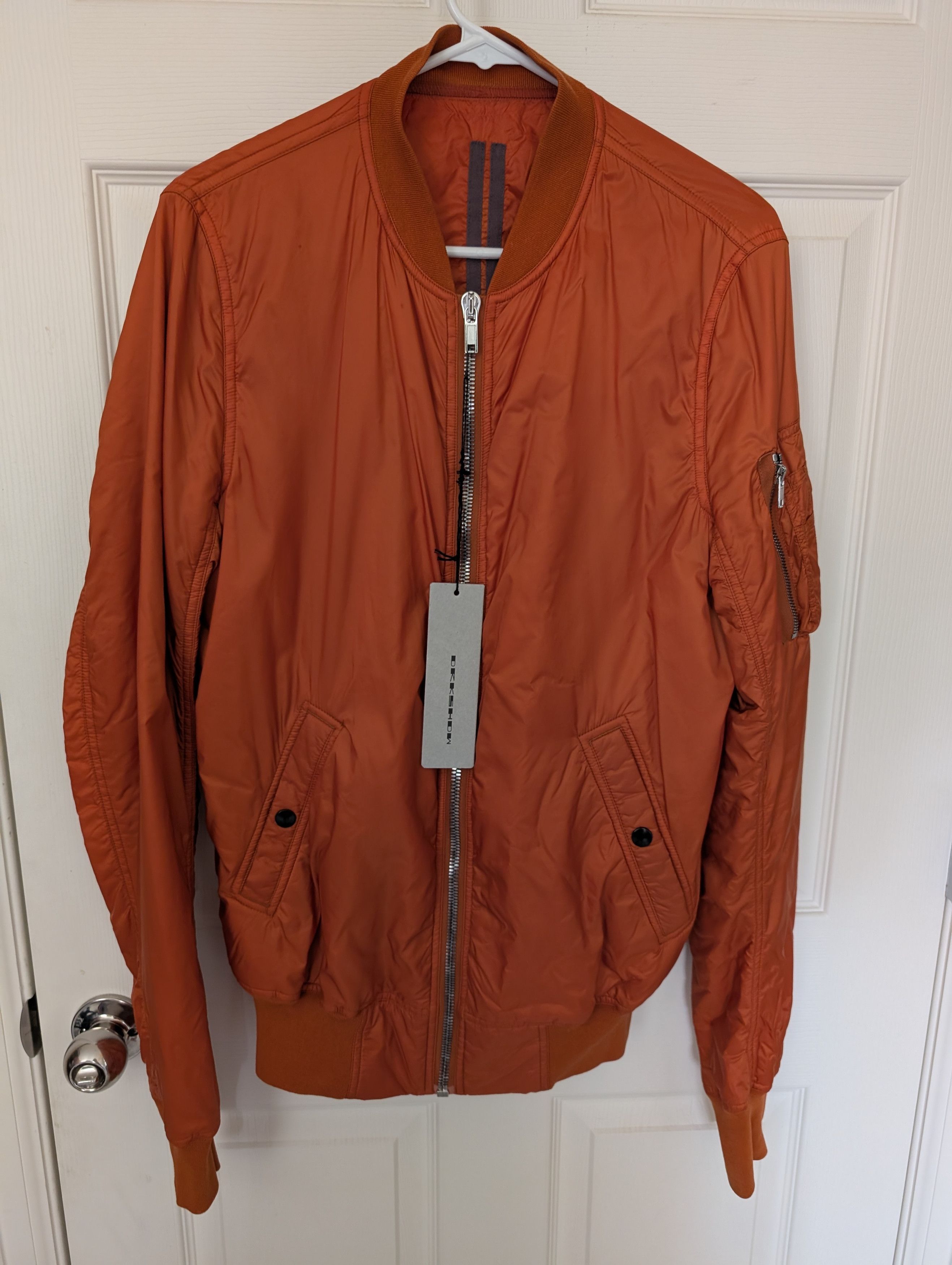 Rick Owens Drkshdw Flight Jacket Size US S / EU 44-46 / 1 - 1 Thumbnail