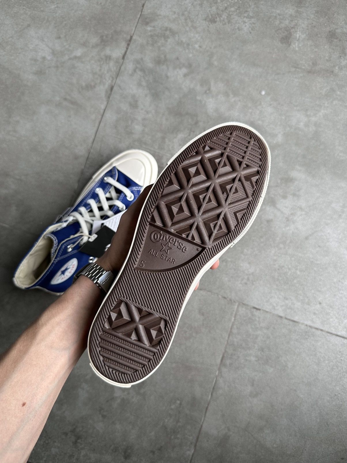 Comme des Garcons PLAY × Converse CDG PLAY x CONVERSE HI CHUCK TAILOR 70 Size US 7 / IT 37 - 11 Thumbnail