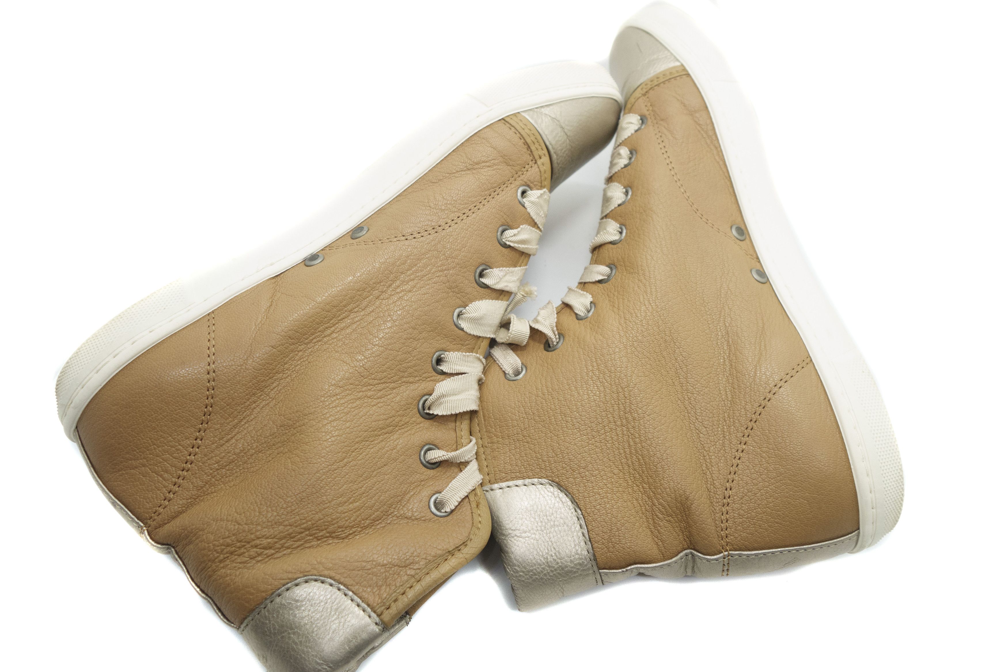 Lanvin 00S Leather Hi-Top Sneakers Vintage Size US 9 / EU 42 - 5 Thumbnail