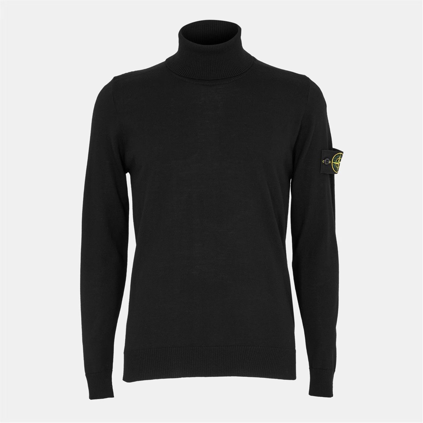 Stone Island o1g2r1mq0526 Knitted Top in Nero Size US M / EU 48-50 / 2 - 1 Thumbnail