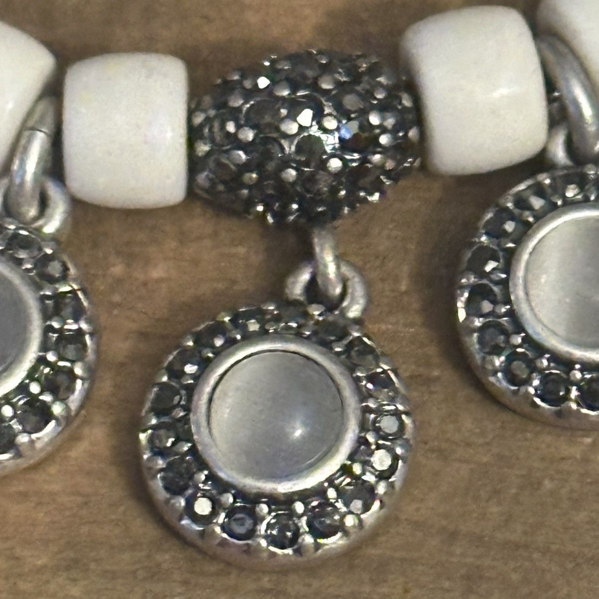 Lucky Brand Lucky Brand silver tone beaded dangle necklace Size ONE SIZE - 6 Thumbnail