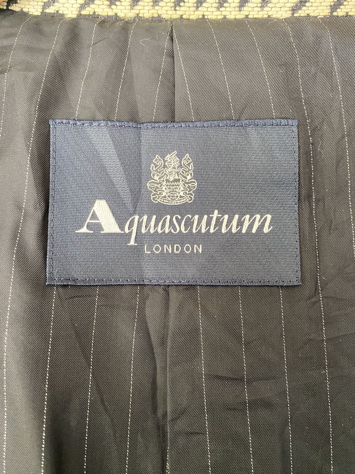 Aquascutum × Designer × Japanese Brand Rare AQUASCUTUM LONDON Long Coat Jacket Size M / US 6-8 / IT 42-44 - 21 Thumbnail