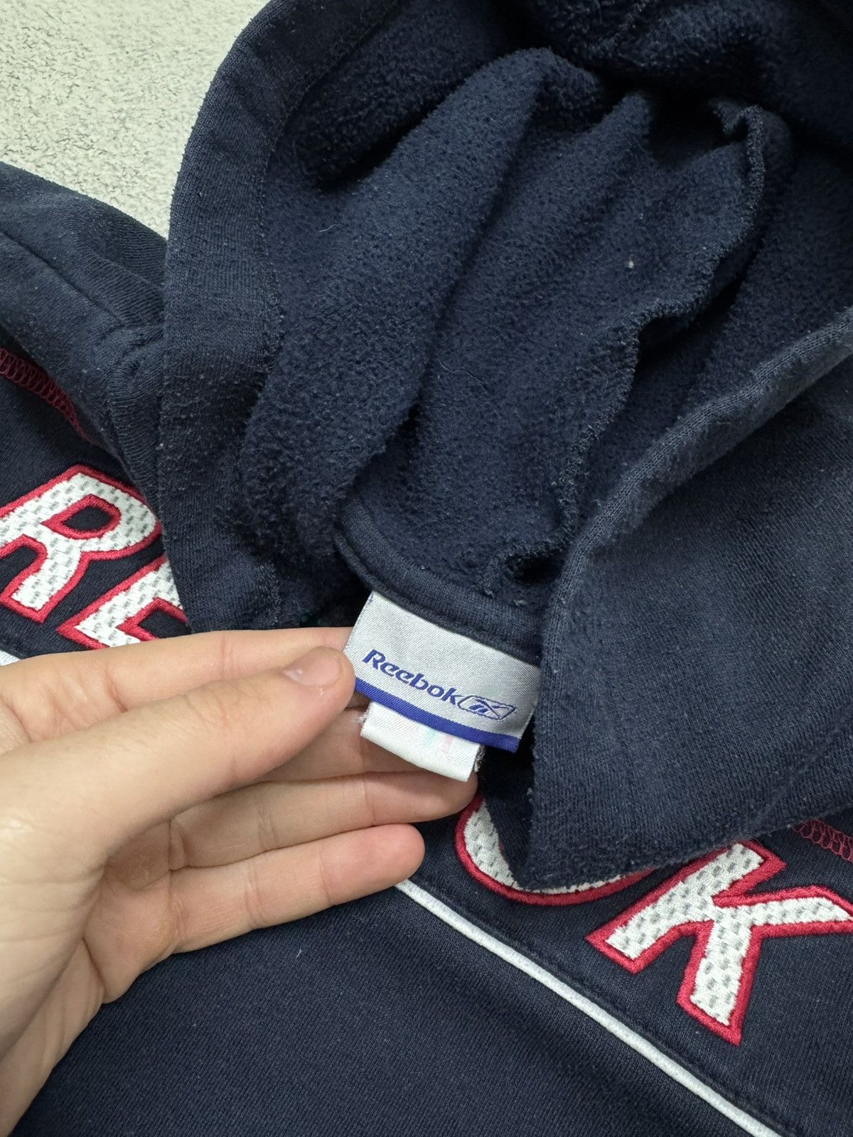 Reebok Vintage Reebok Big Logo Hoodie Size US M / EU 48-50 / 2 - 9 Thumbnail