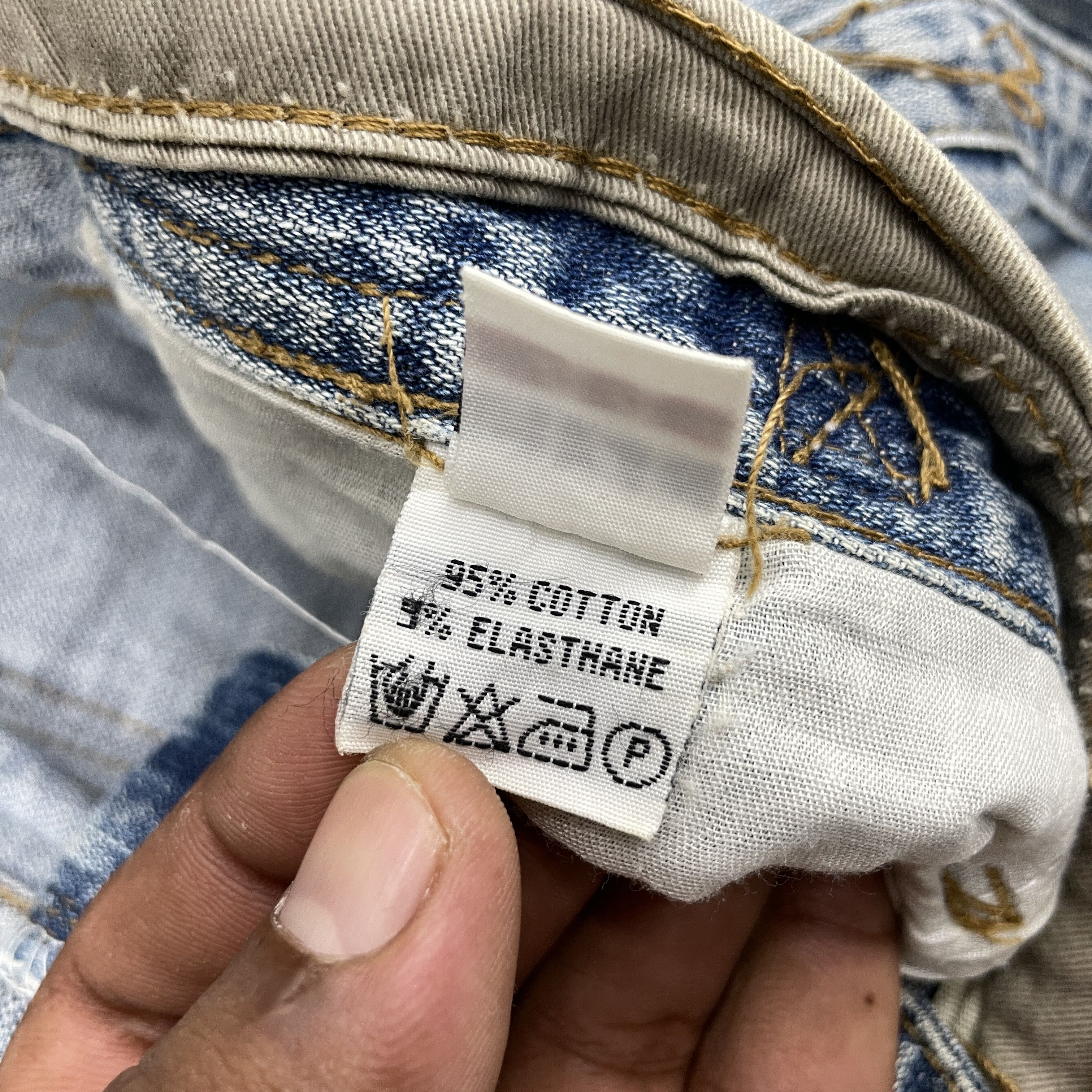 Designer × Vintage Japanese Brand Custom Distressed Bootcut Like Kapital-wc305 Size 31" - 12 Thumbnail