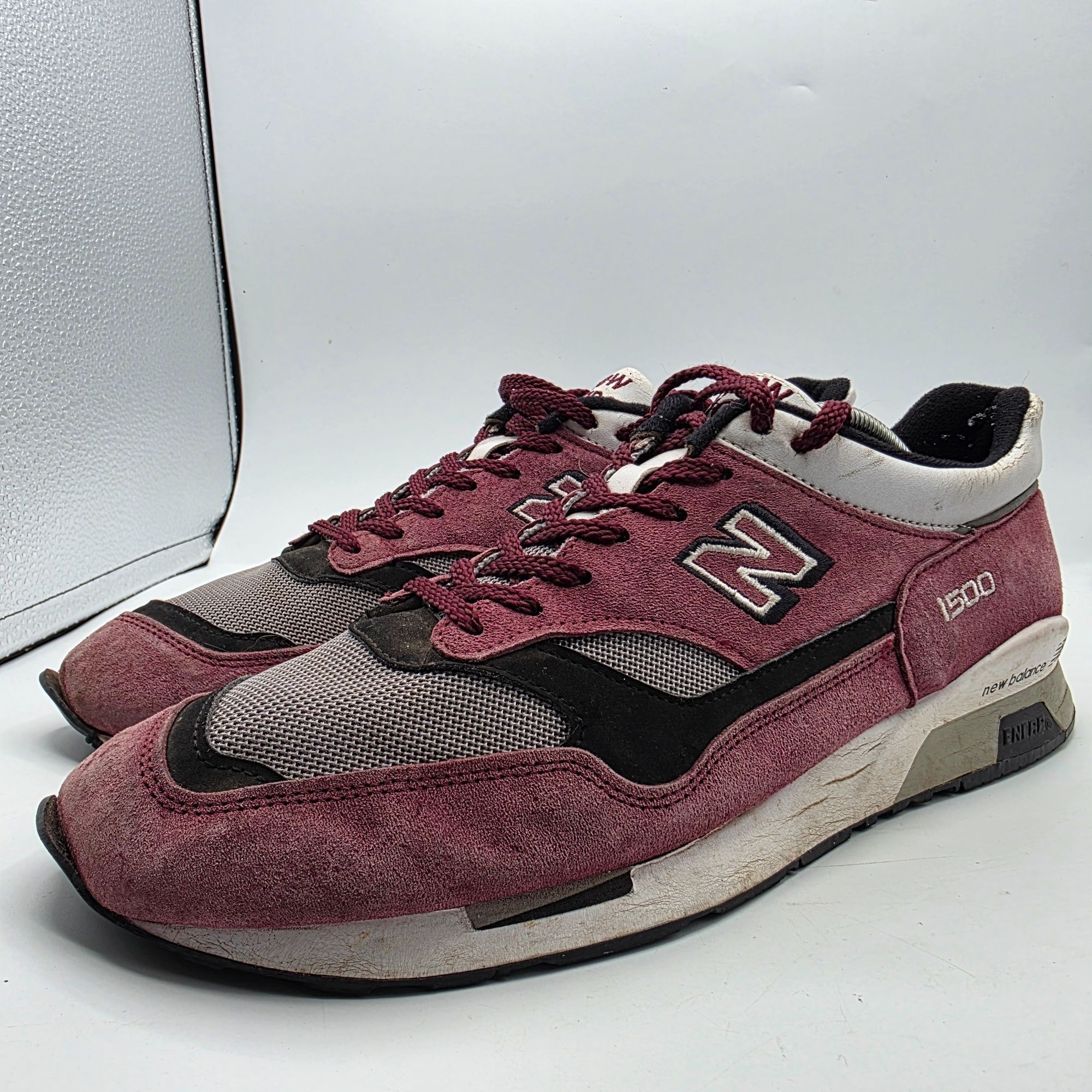 New Balance New Balance 1500 Made in England M1500PRW Port Burgundy Red Size US 12 / EU 45 - 4 Thumbnail