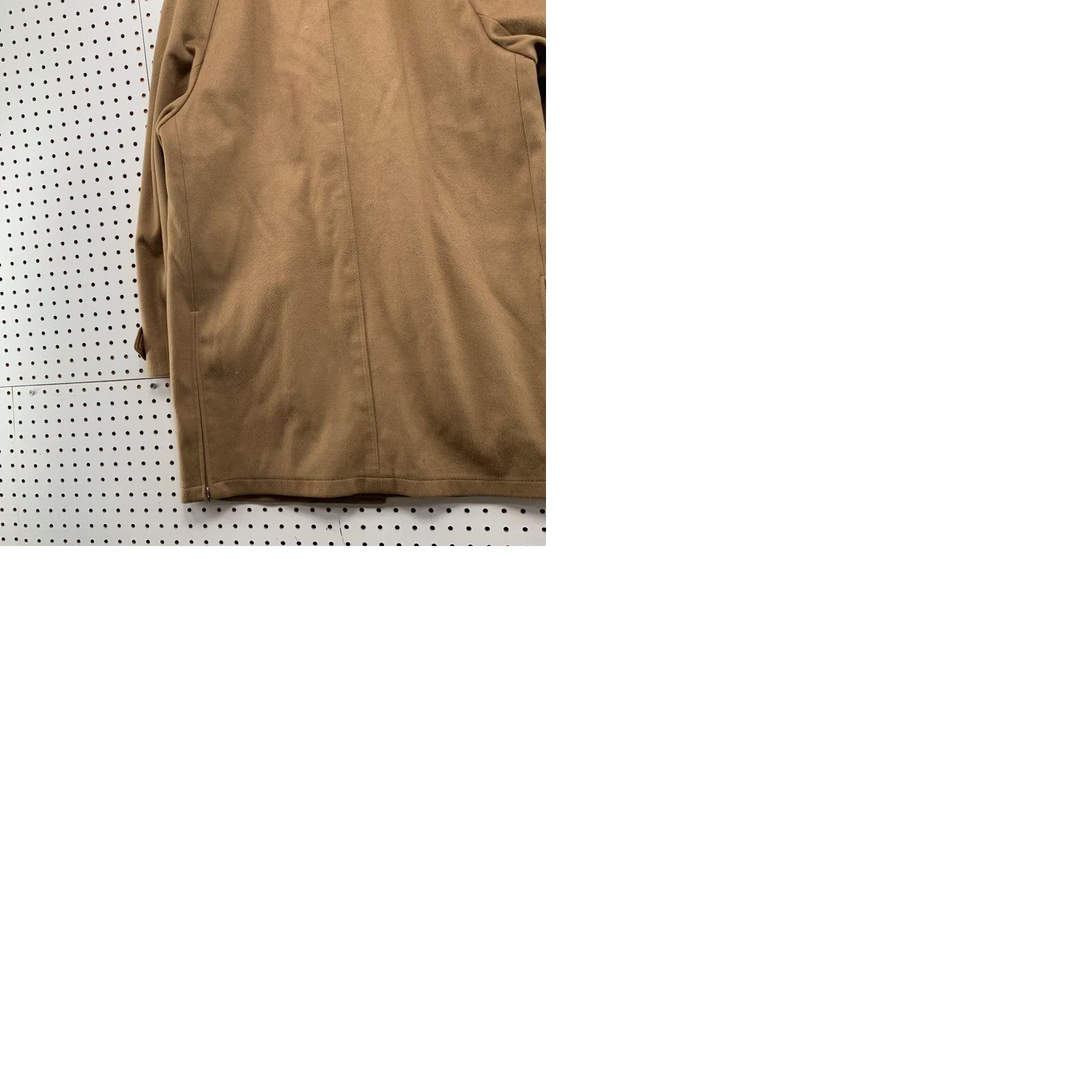 Vintage VINTAGE Steinbock Wool Overcoat Mens 36 Brown Plaid Liner Wool Lining Coat Long Buttoned Casual Business Mens Size US XXS / EU 40 - 11 Thumbnail