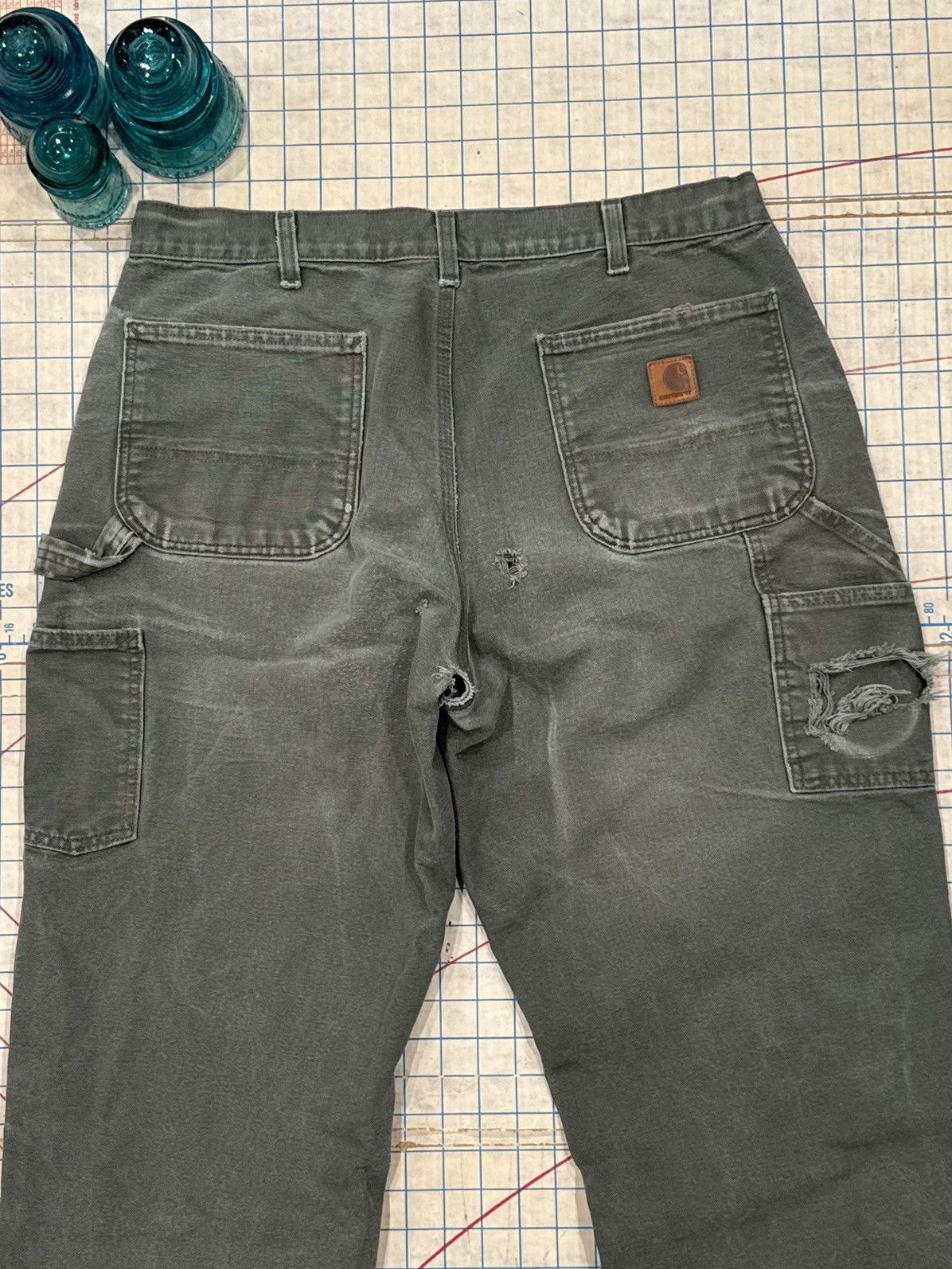 Carhartt Carhartt B11-Mos Loose Original Fit Pants With Great Fade 36 Size US 36 / EU 52 - 12 Thumbnail