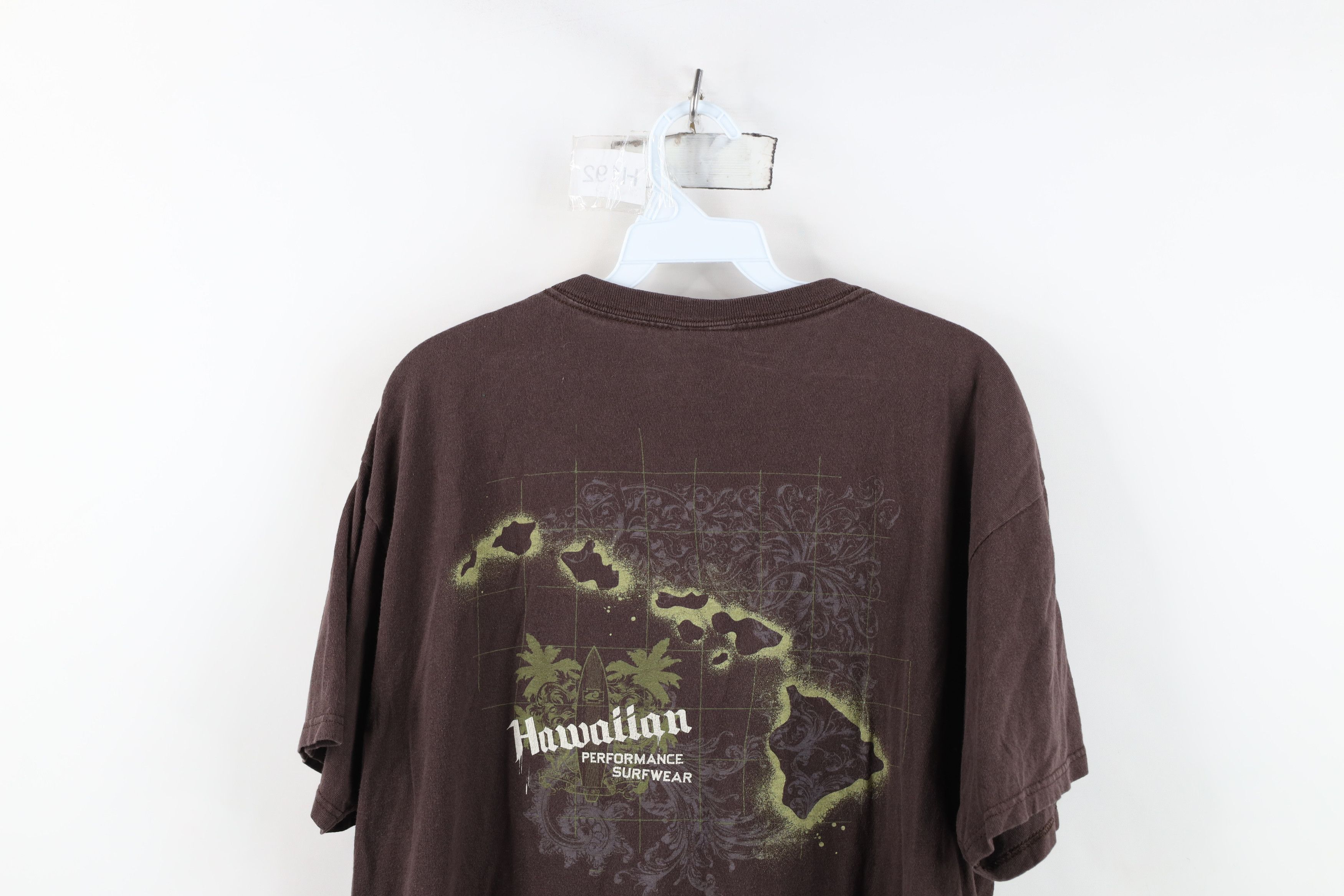 Ripcurl Vintage 90s Y2K Ripcurl Surfing Hawaiian T-Shirt Brown Size US L / EU 52-54 / 3 - 13 Thumbnail