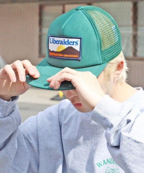 Designer × Liberaiders Liberaiders Mountain Trucker Mesh Cap Size ONE SIZE - 1 Thumbnail