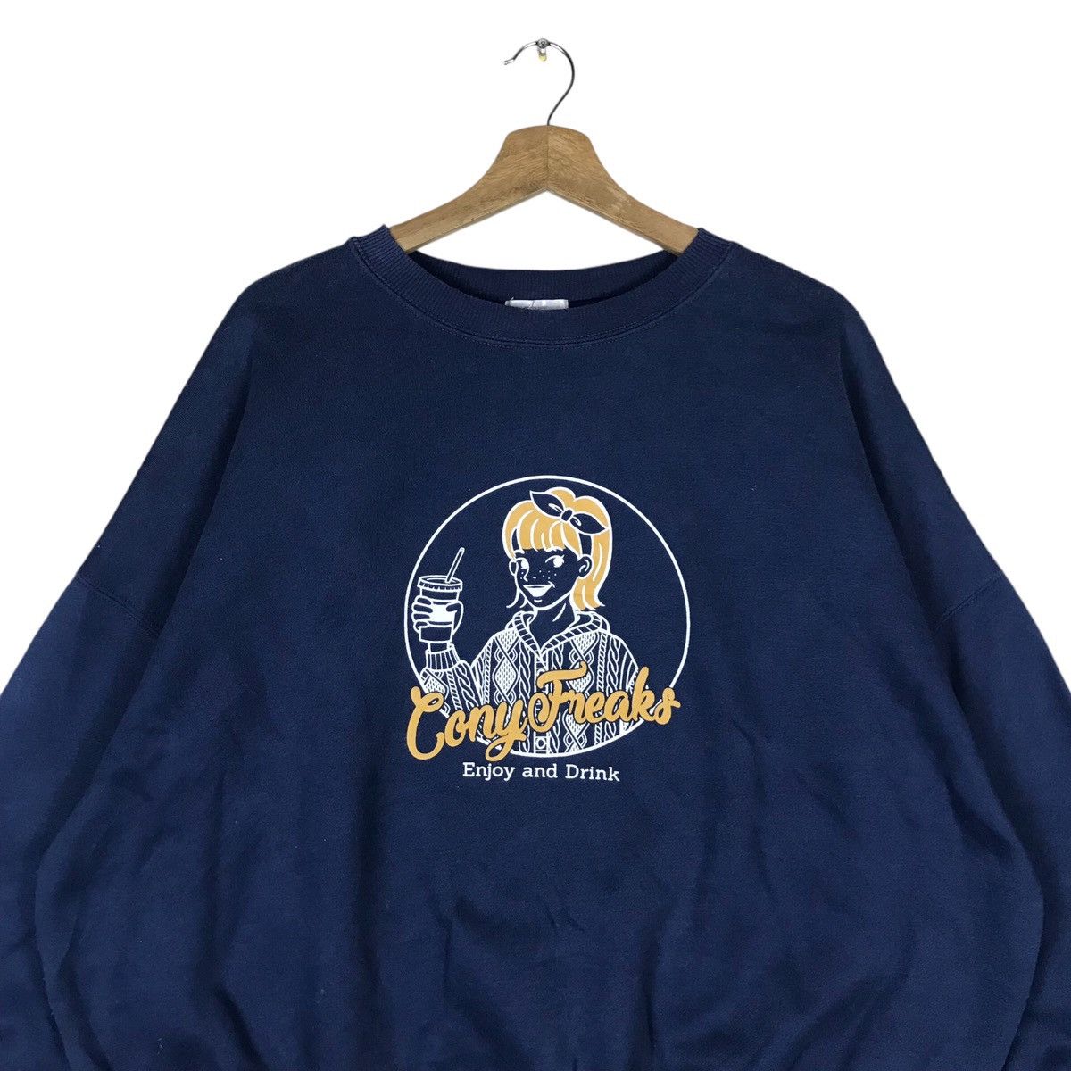 Vintage Vintage apres jour Pullover Jumper Sweatshirt Size US XXL / EU 58 / 5 - 2 Thumbnail