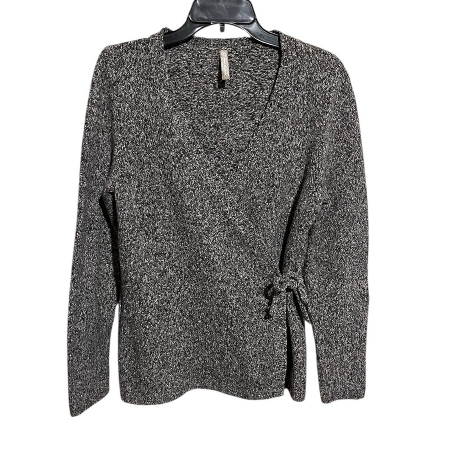 Other Hanna Andersson Marked Grey Knit Cozy Wrap Sweater Size S Size S / US 4 / IT 40 - 1 Thumbnail