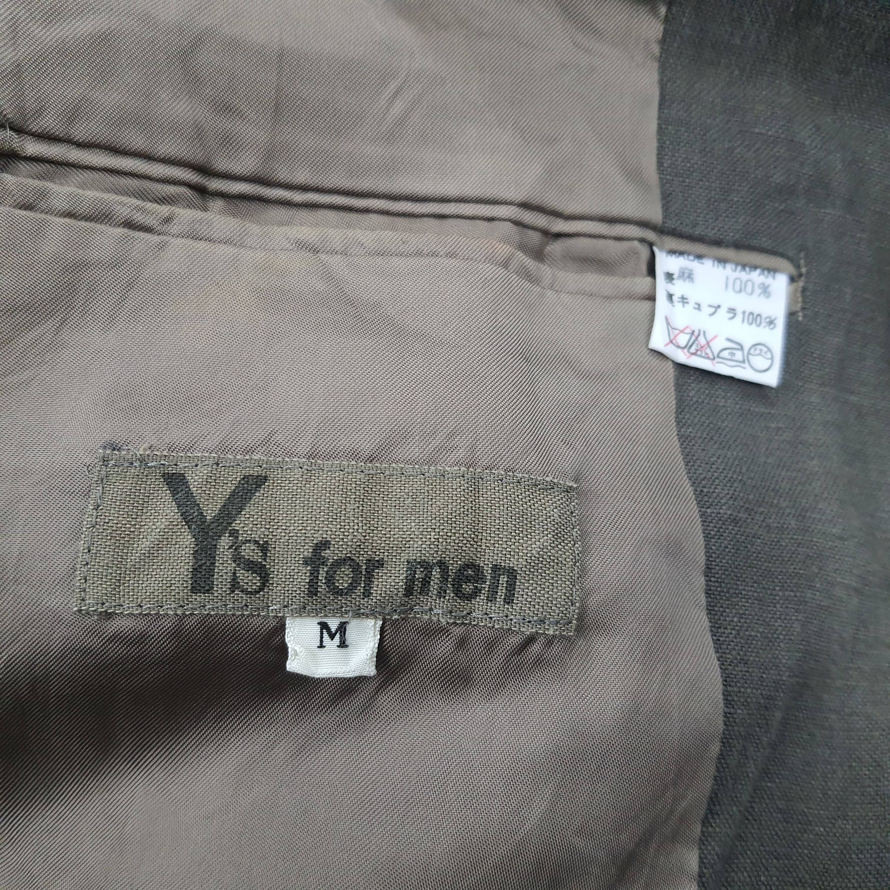 Japanese Brand × Y's for Men × Yohji Yamamoto Vintage Y's For Men by Yohji Yamamoto Blazer Size US M / EU 48-50 / 2 - 5 Thumbnail