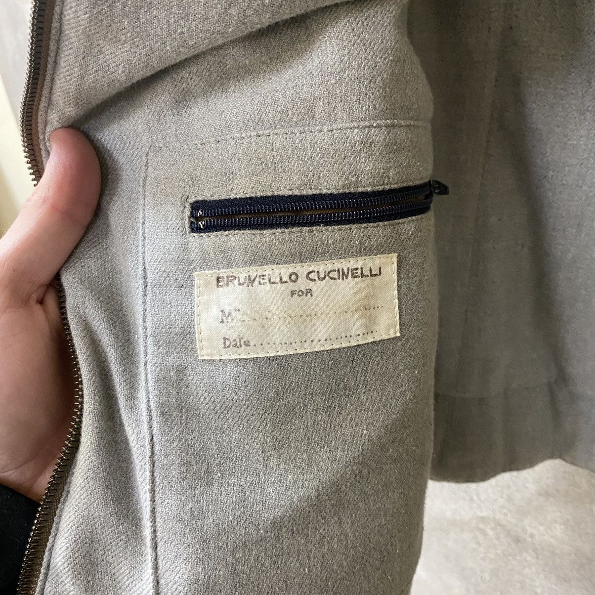 Brunello Cucinelli Brunello Cucinelli Vest Wool Size US XL / EU 56 / 4 - 10 Thumbnail