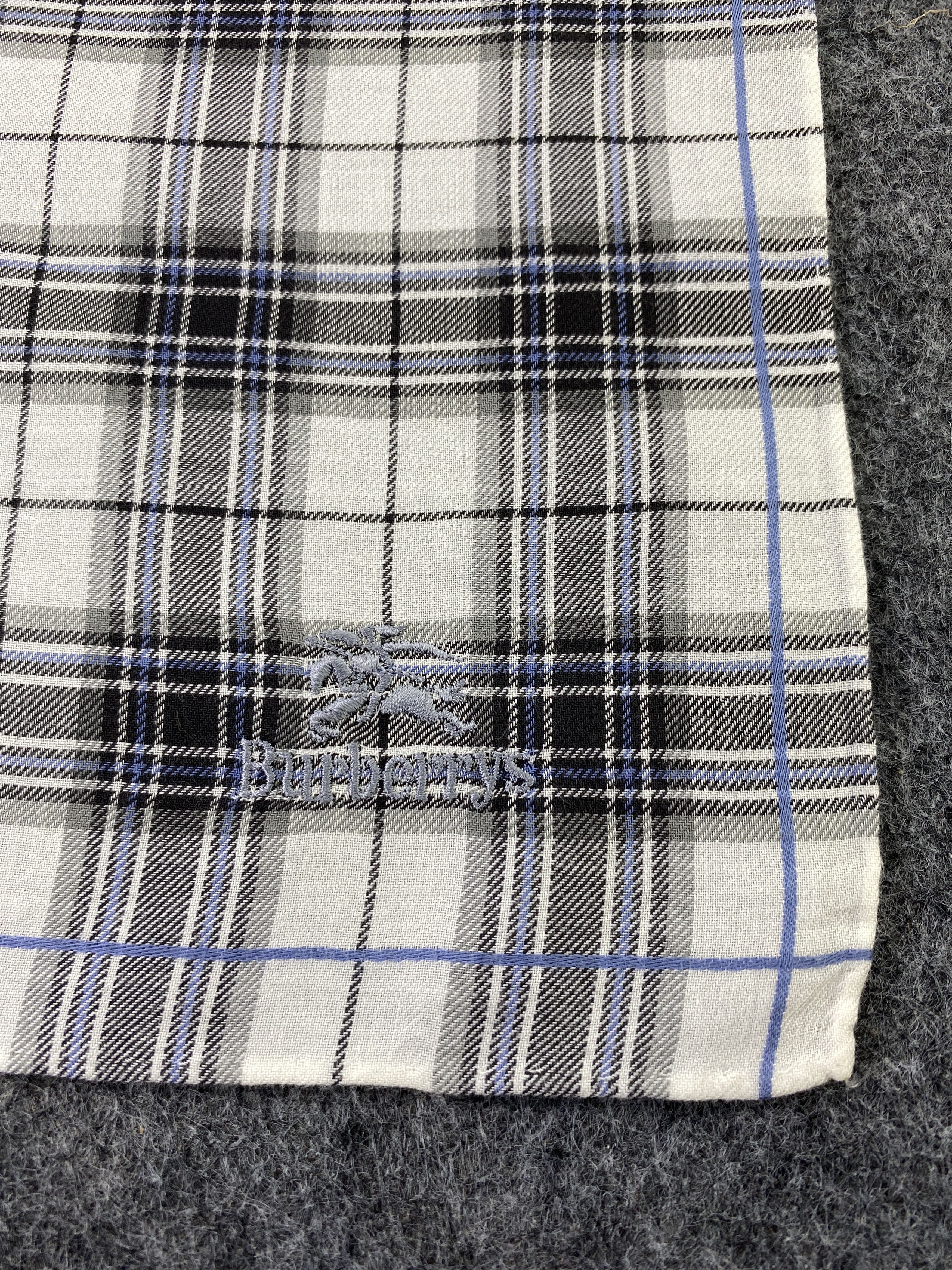 Burberry × Vintage Burberry Handkerchief / Bandana / Neckerchief-B178 Size ONE SIZE - 5 Thumbnail