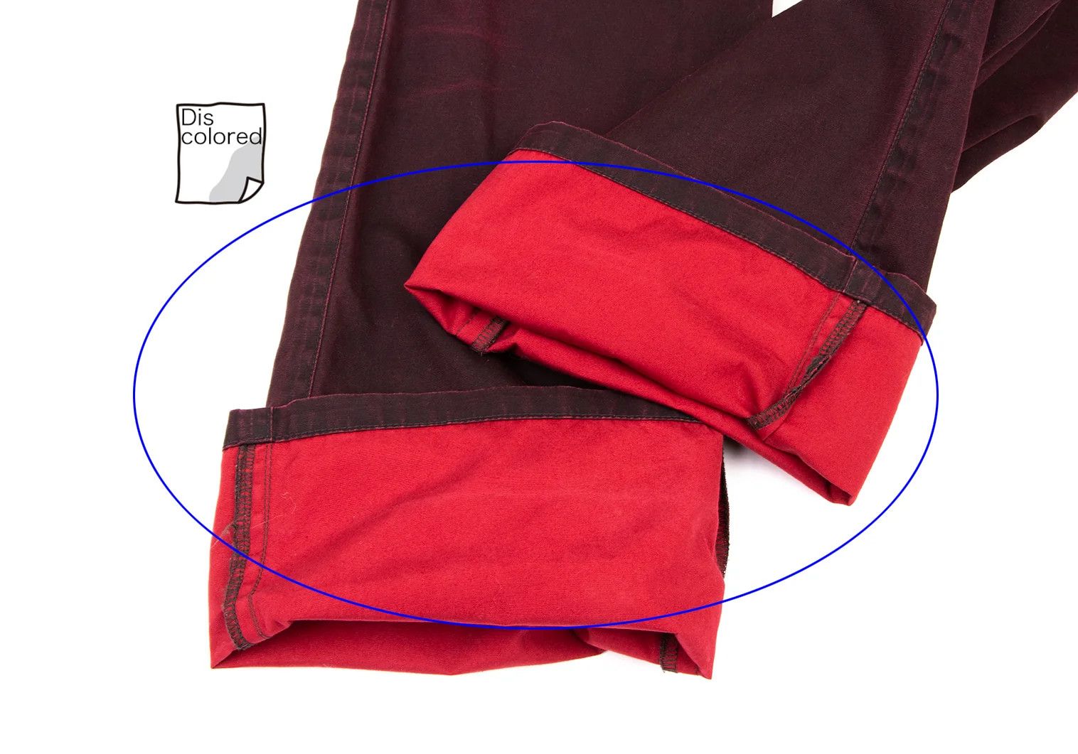 Jean Paul Gaultier Pocket Dyed Pants in Red, Size 48 Size US 32 / EU 48 - 8 Thumbnail