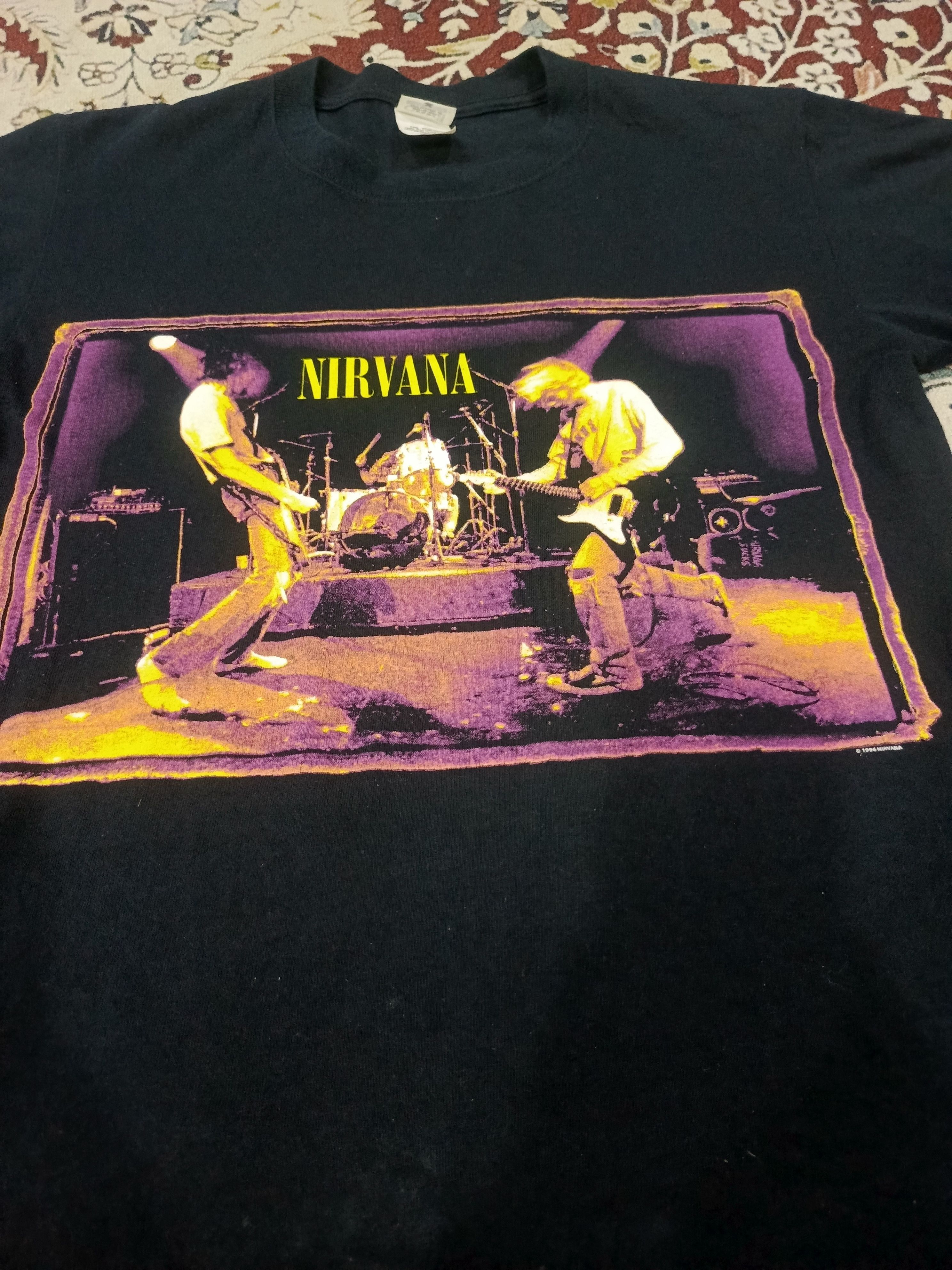 Nirvana kurt cobain T Shirt Size US S / EU 44-46 / 1 - 1 Thumbnail