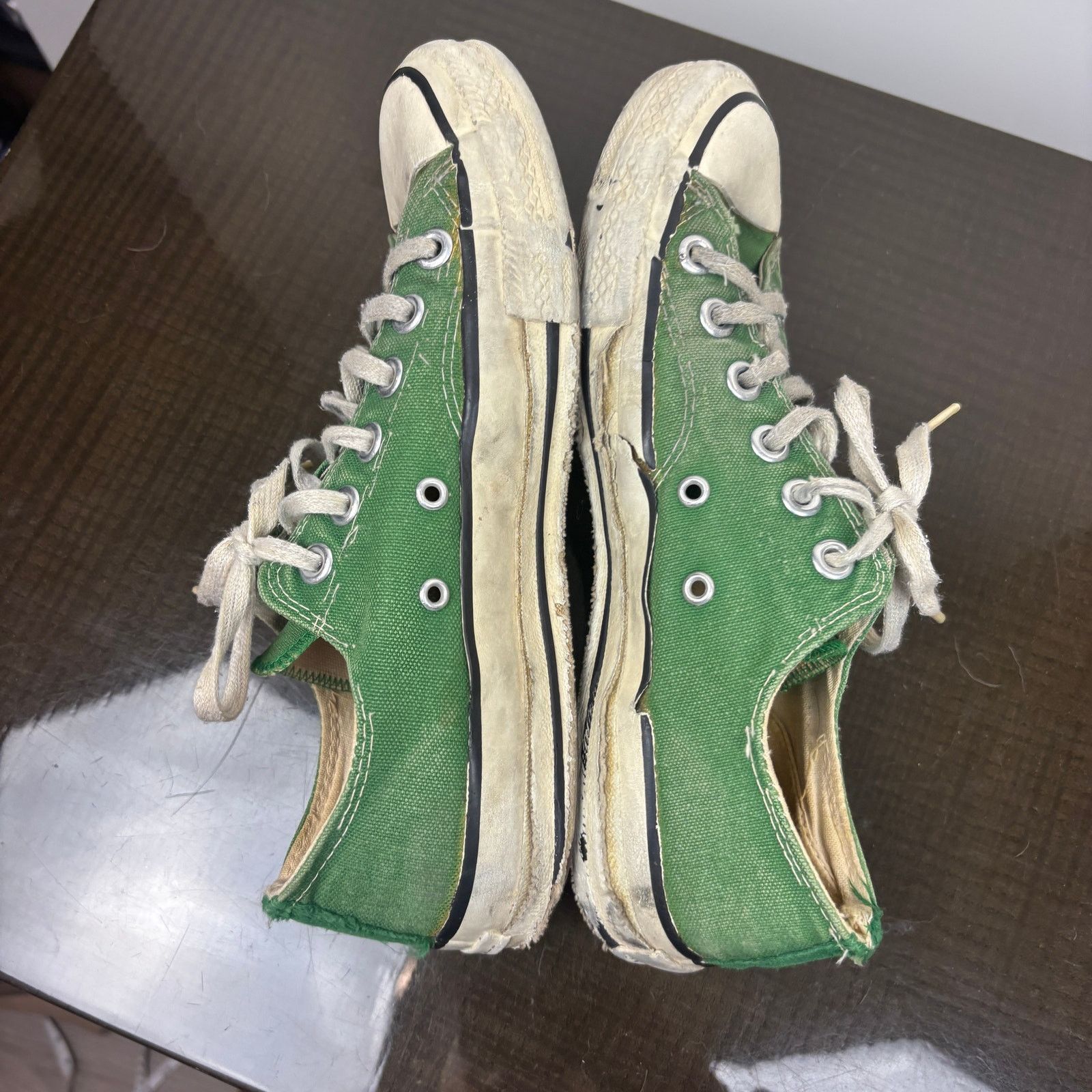 Converse Vintage 80s Converse Low Shoes Sneakers Green Men's Size 6 Size US 6 / EU 39 - 7 Thumbnail