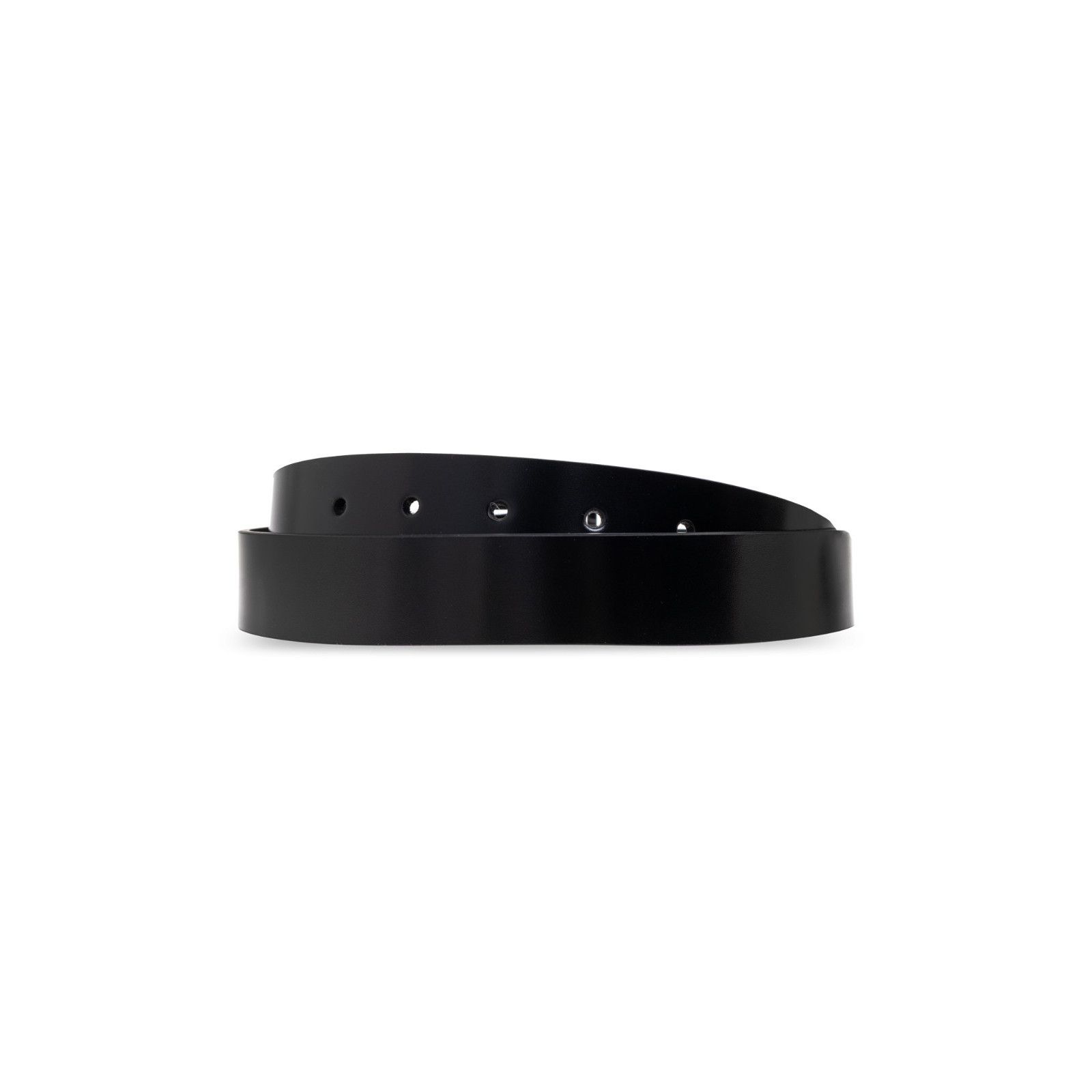 Versace VERSACE Black Leather Belt New & Authentic (Men's size:75;) Size ONE SIZE - 2 Thumbnail