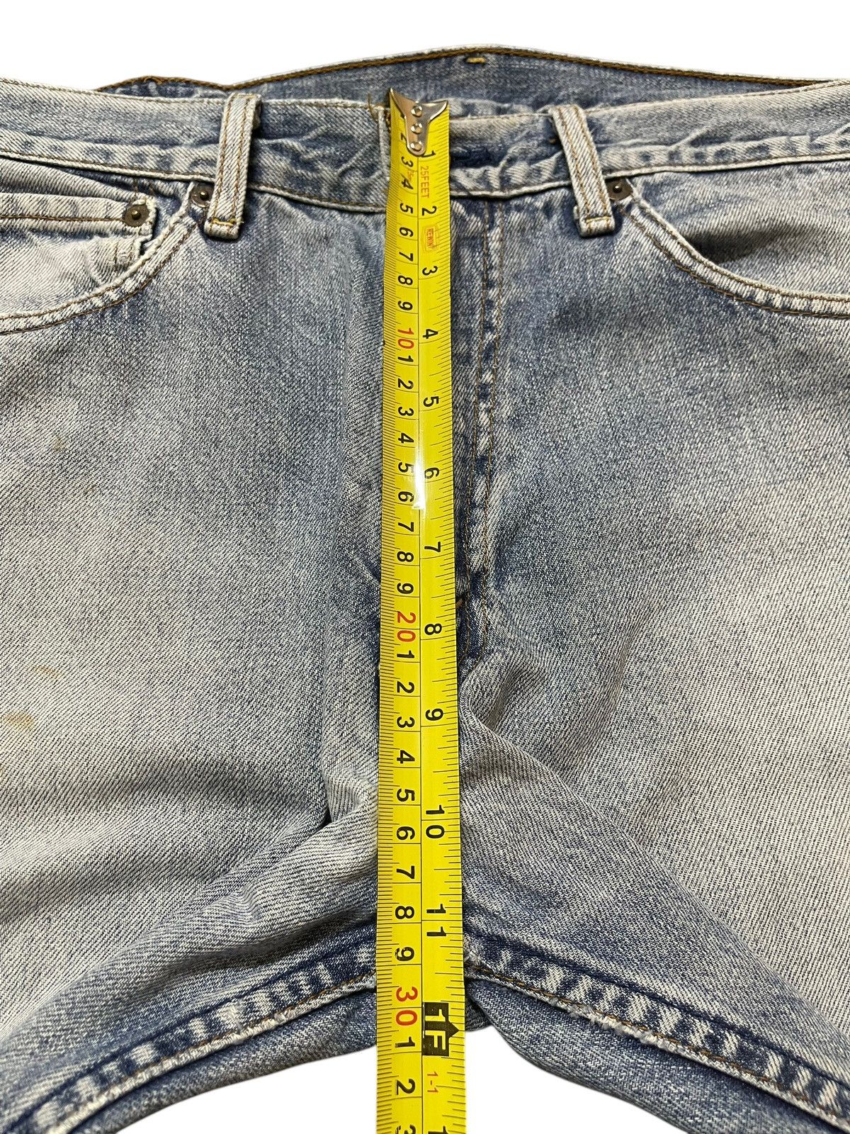 Levi's Vintage 80s Levis 503 Blue Faded Wash Distress Baggy Jeans Size US 32 / EU 48 - 16 Thumbnail
