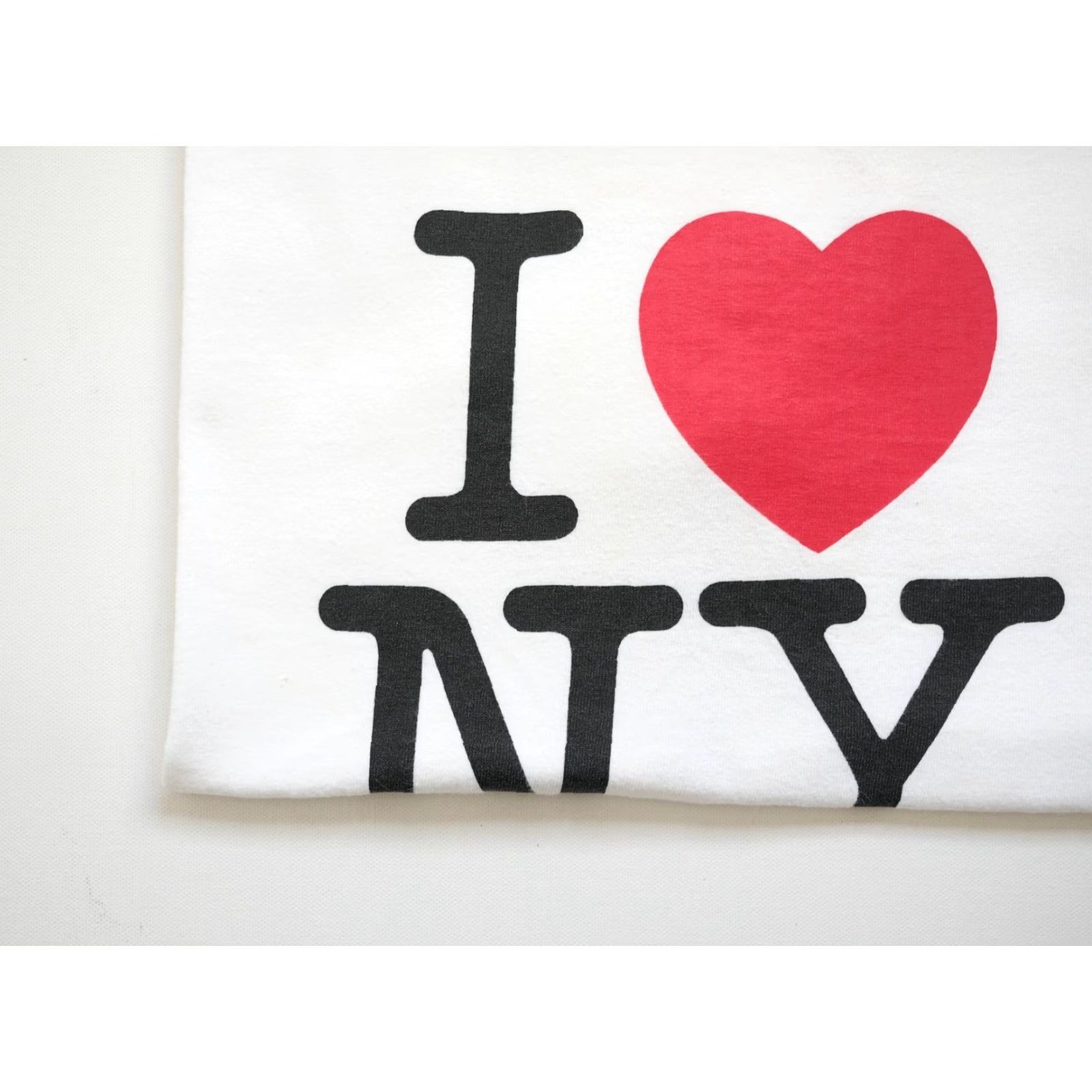 Fruit Of The Loom VINTAGE Fruit of the Loom I Love New York Art VTG 90s Retro Graphic White T Shirt XL Mens Size US XL / EU 56 / 4 - 4 Thumbnail