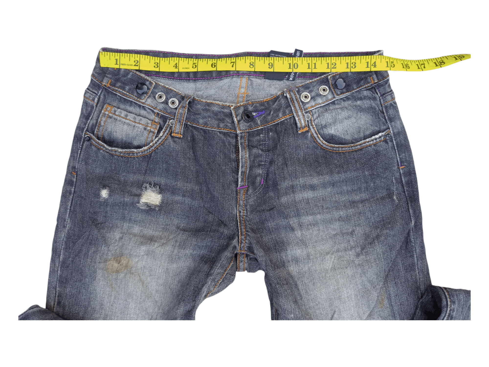 Buffalo David Bitton Buffalo David Bitton Mud Washed Flared Jeans Size US 28 / EU 44 - 14 Thumbnail