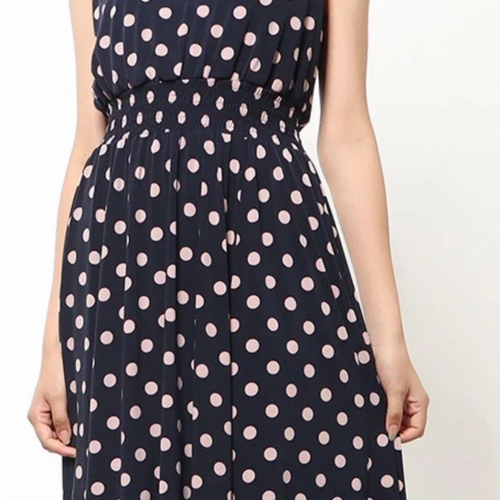 Other Enfocus Studio Blue One Shoulder Sundress Size L / US 10 / IT 46 - 1 Thumbnail