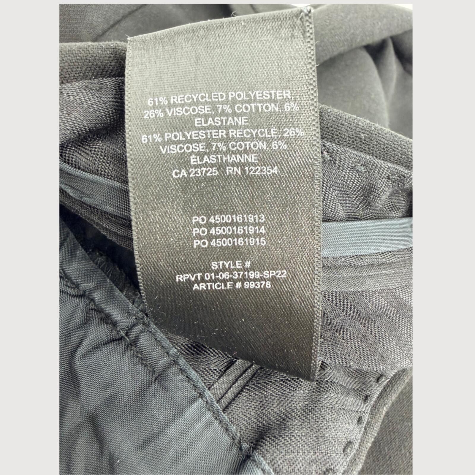 Other Aritzia Babaton Atelier Wide Leg Trouser Pants Black 4 Size 27" / US 4 / IT 40 - 5 Thumbnail