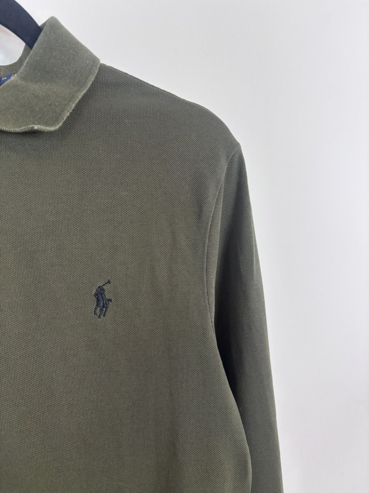 Polo Ralph Lauren Polo Ralph Lauren Men’s Olive Green Long Sleeve Polo Shirt Size US M / EU 48-50 / 2 - 5 Thumbnail