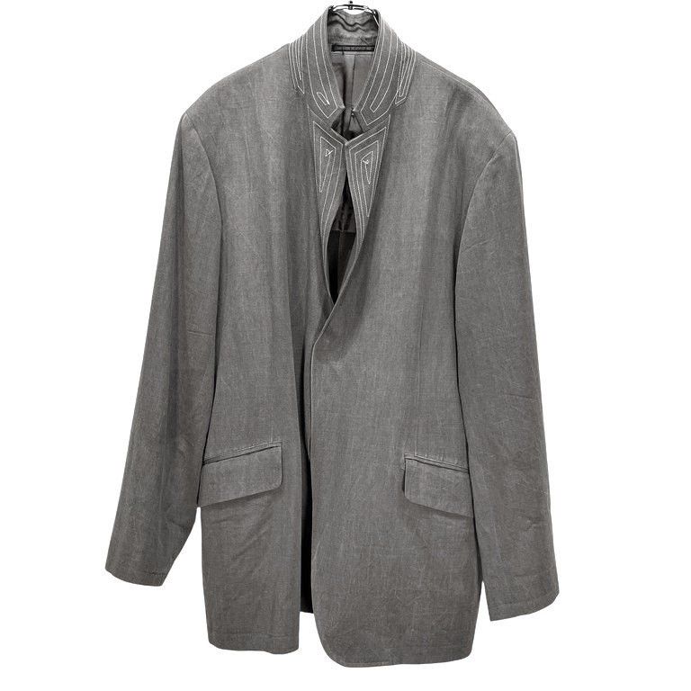 Yohji Yamamoto Yohji Yamamoto POUR HOMME 95SS Wool Gabardine Up Size US M / EU 48-50 / 2 - 2 Thumbnail