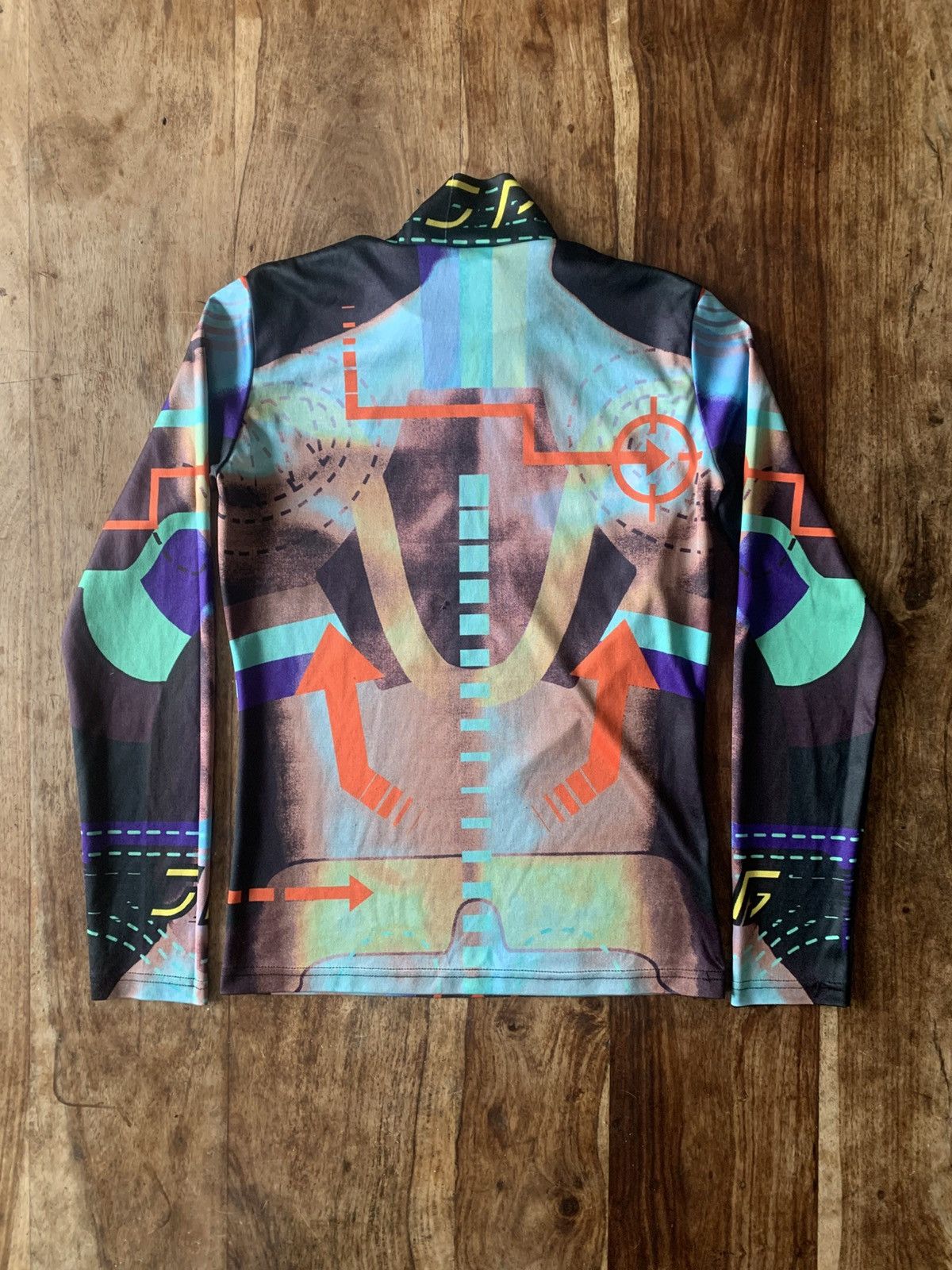 Jean Paul Gaultier SS1996 Jean Paul Gaultier JPG Cyborg Illusion Turtleneck Size S / US 4 / IT 40 - 2 Thumbnail