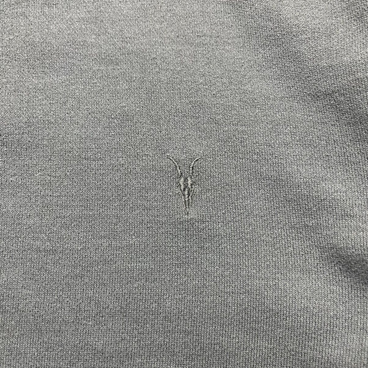 Allsaints Vintage Allsaints 1/3 Zip Gray Sweatshirt Streetwear Y2K Size US M / EU 48-50 / 2 - 4 Thumbnail