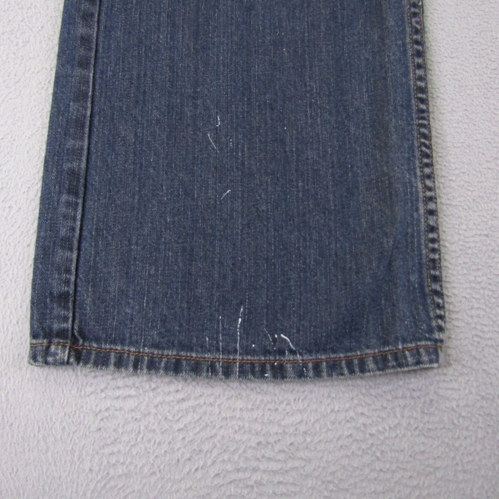 Anchor Blue VINTAGE Anchor Blue Denim Jeans Mens 38x34 Straight Leg Regular Fit Cotton Outdoor Grunge 90s Mens Size US 39 - 6 Thumbnail