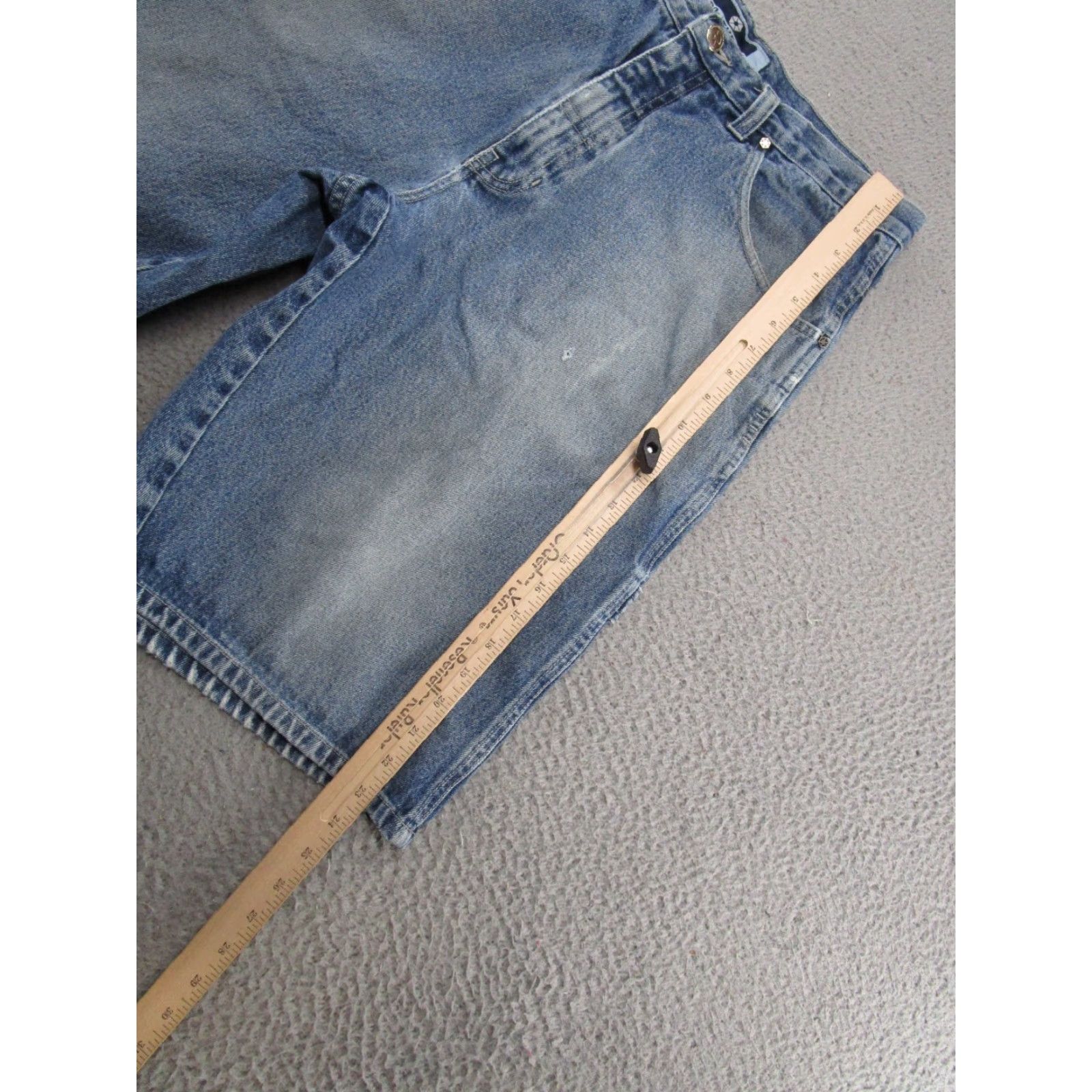 Southpole VINTAGE Southpole Denim Shorts Cargo Baggy 5-Pocket Relaxed Mens 34 Blue Hip Hop 90s Grunge Size US 34 / EU 50 - 6 Thumbnail