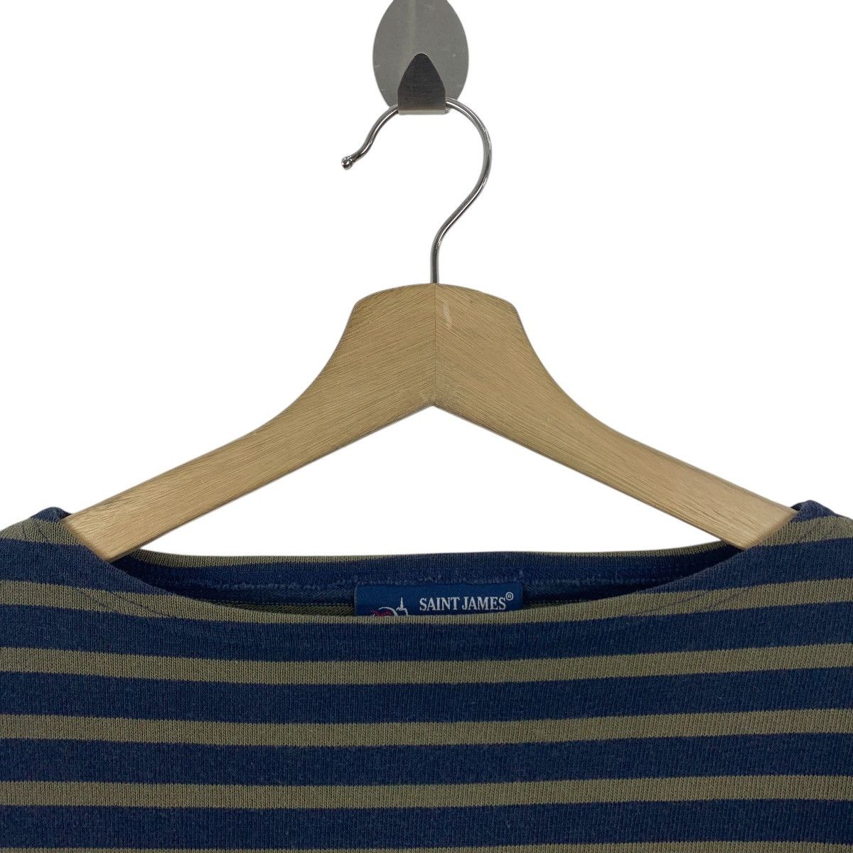 Saint James × Vintage Vintage SAINT JAMES Long sleeve stripe tee Size US M / EU 48-50 / 2 - 5 Thumbnail