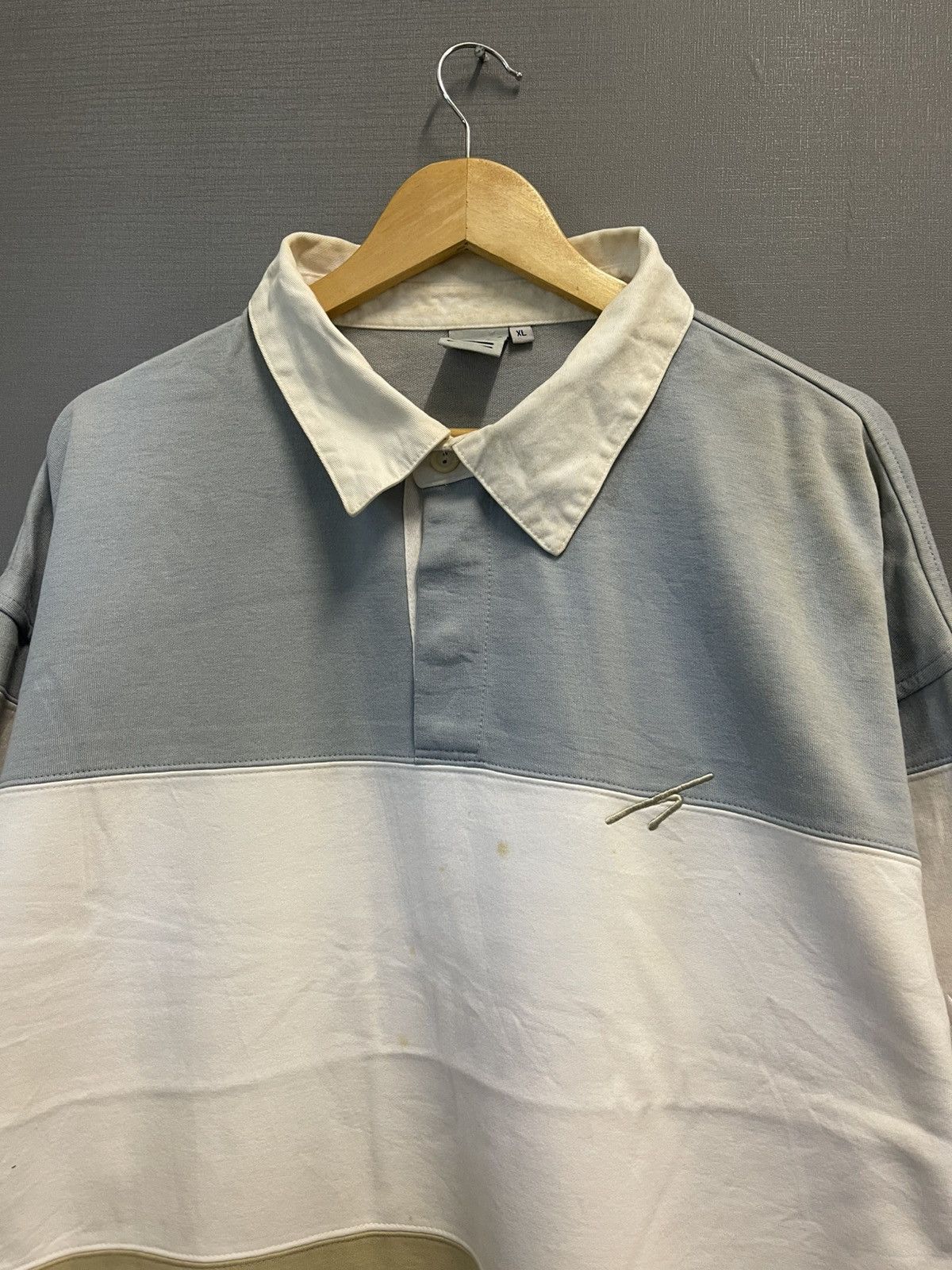 Karl Kani Vintage Karl Kani Stripe Collar Sweatshirt Size US XL / EU 56 / 4 - 3 Thumbnail