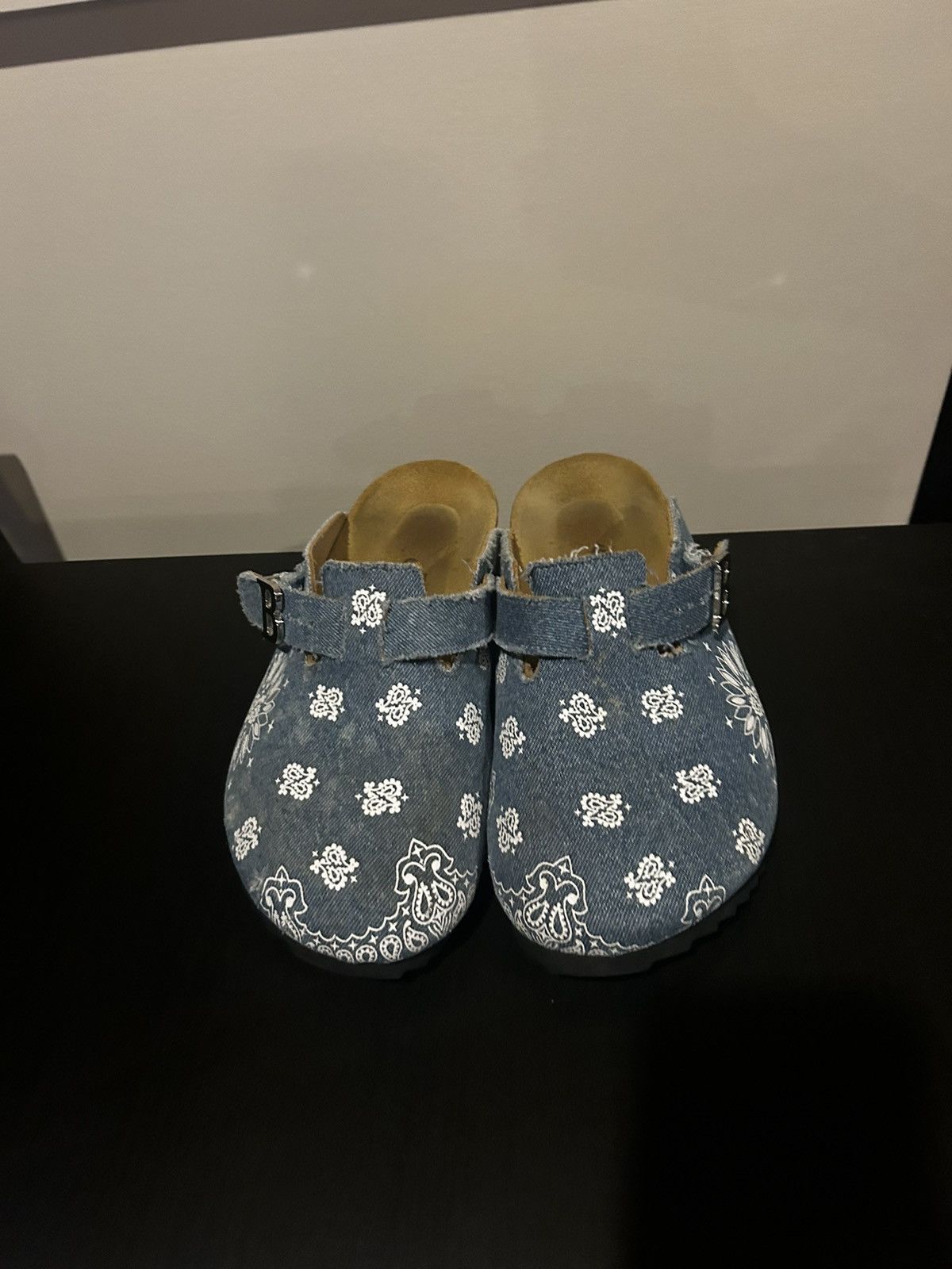 Bravest Studios Bravest Studio Custom Denim Birkenstock Boston Size US 9 / EU 42 - 3 Thumbnail